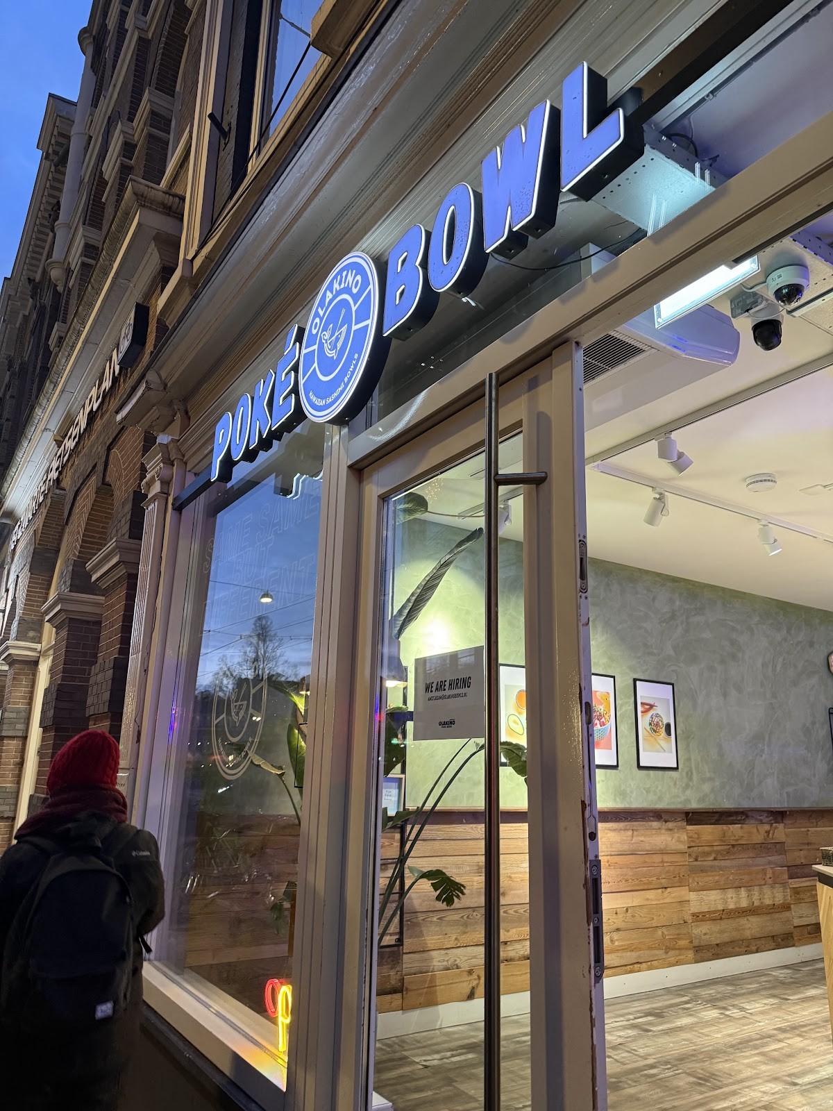 Poké Bowl Olakino Amsterdam: the place