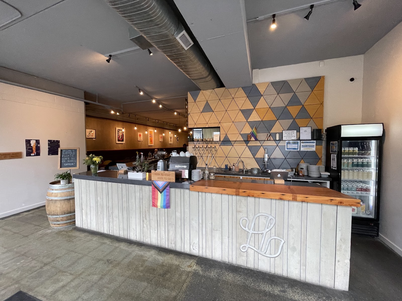 Luppolo Brewing Co.: the place