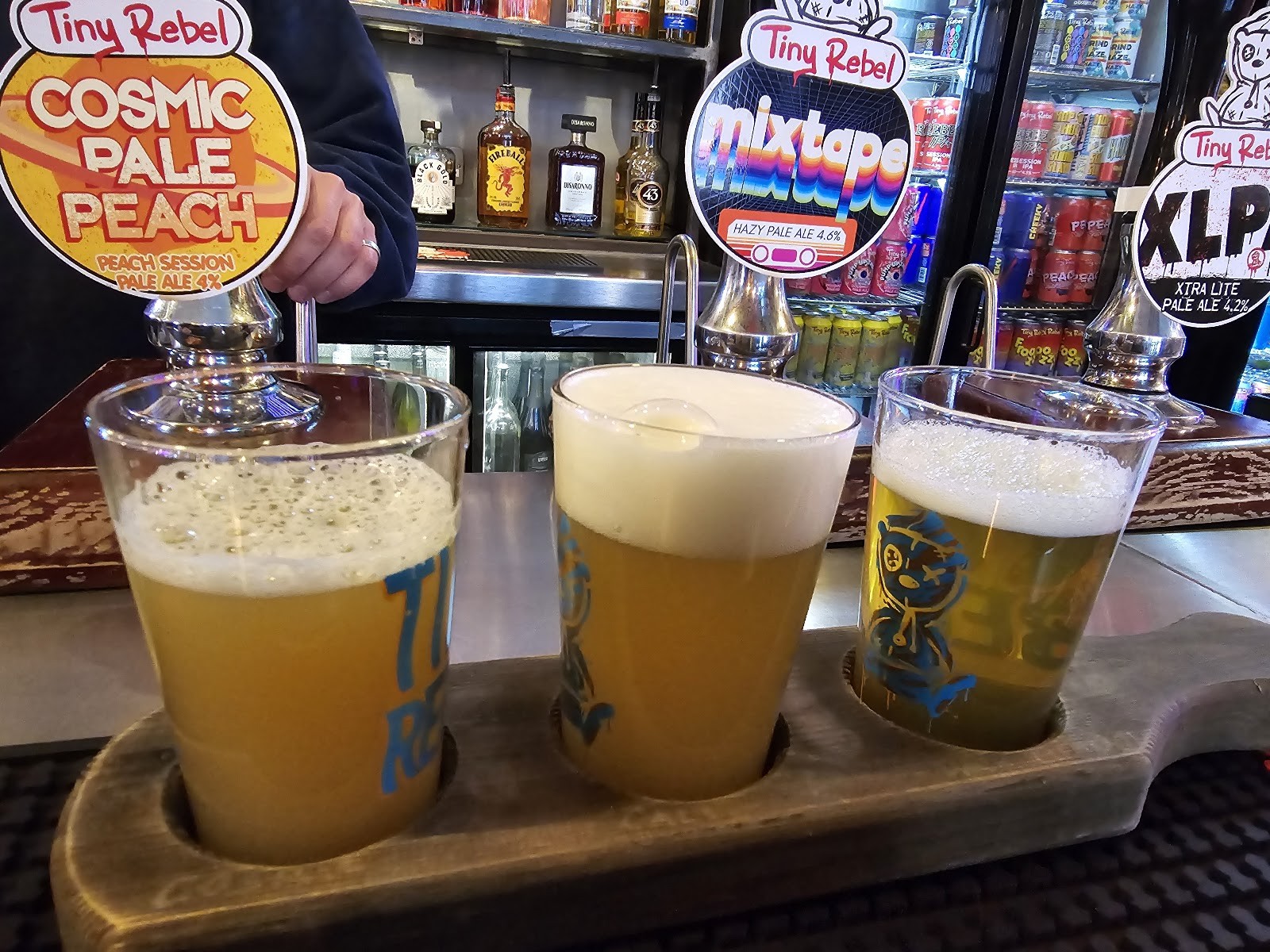 Tiny Rebel Cardiff: food & drinks