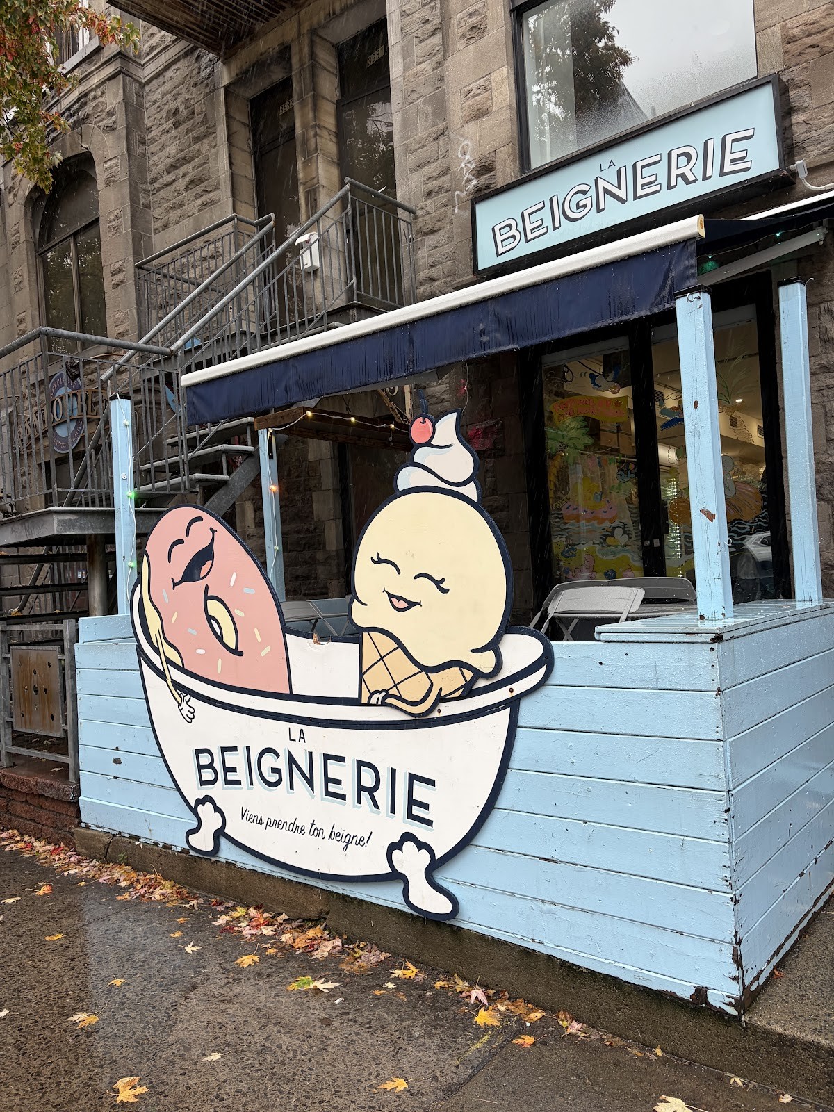 La Beignerie: the place