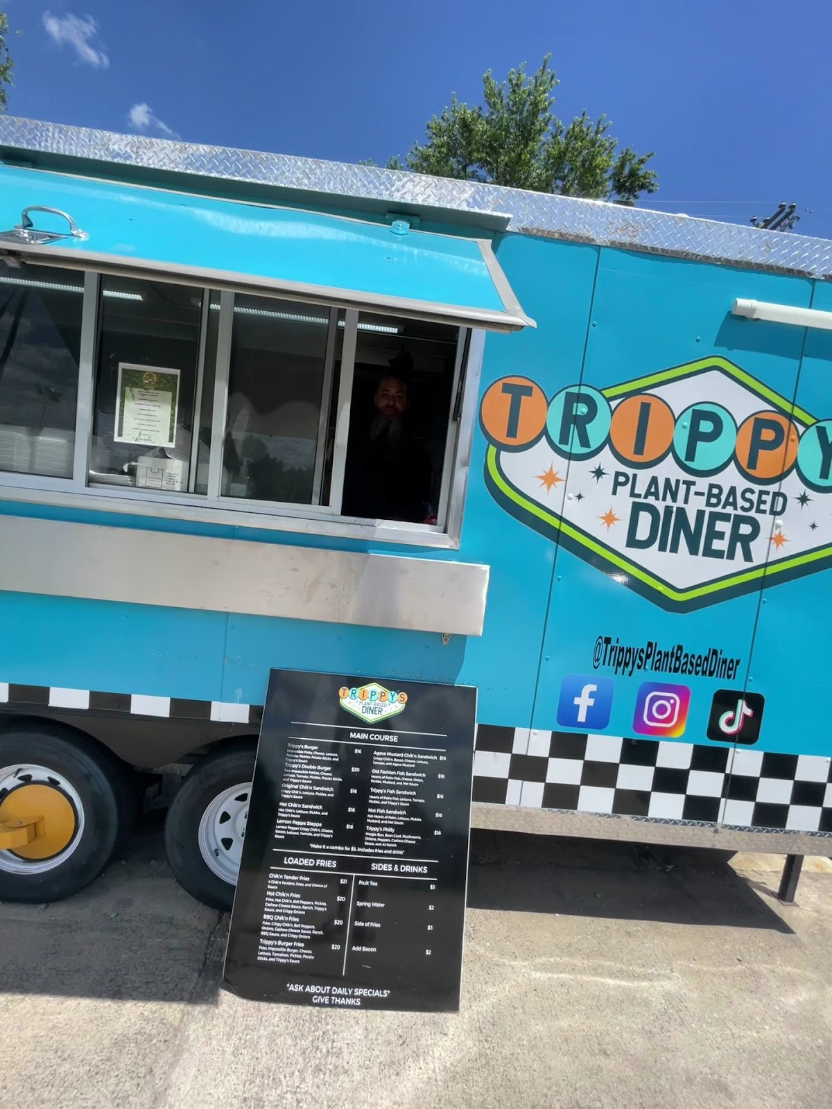 Trippy's Plant Based Diner: the place