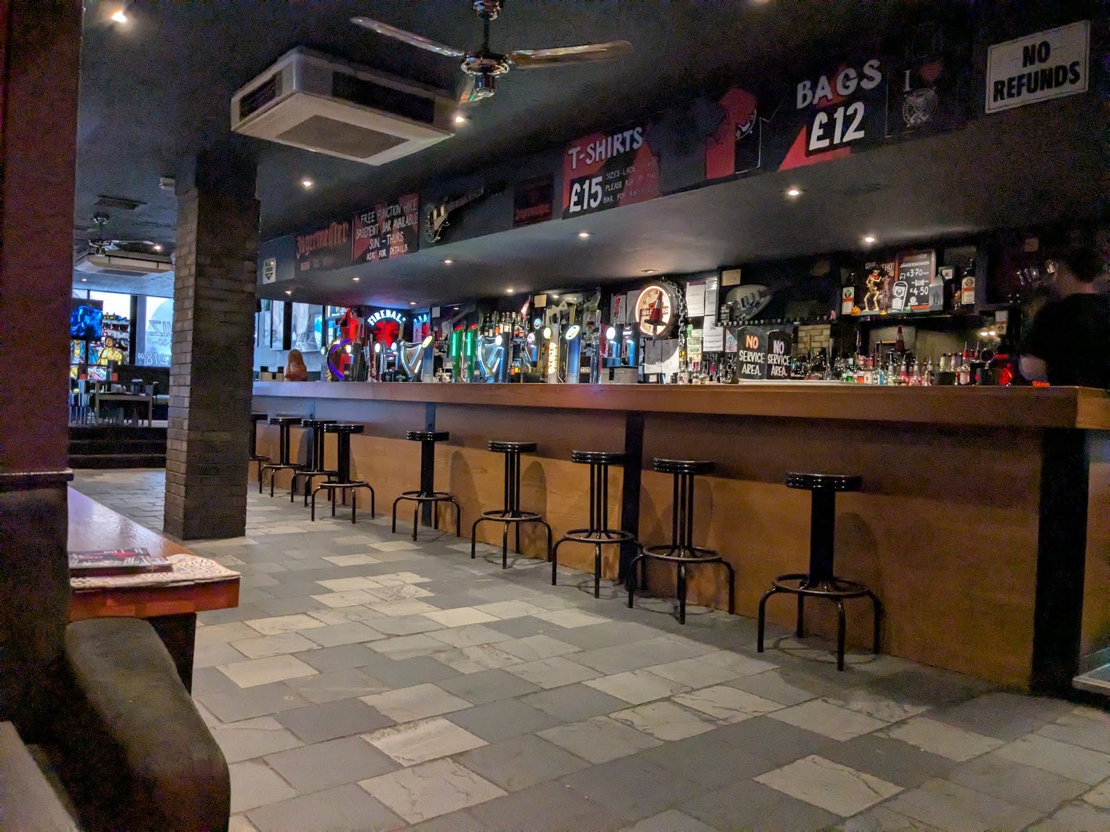 The Solid Rock Cafe: the place