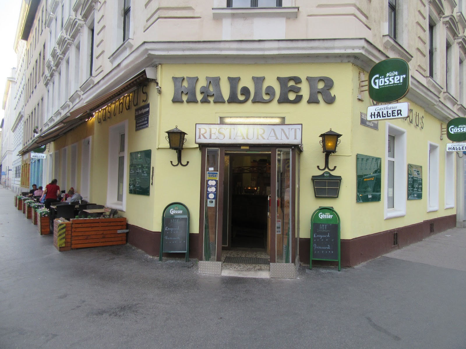 Gasthaus Haller: the place