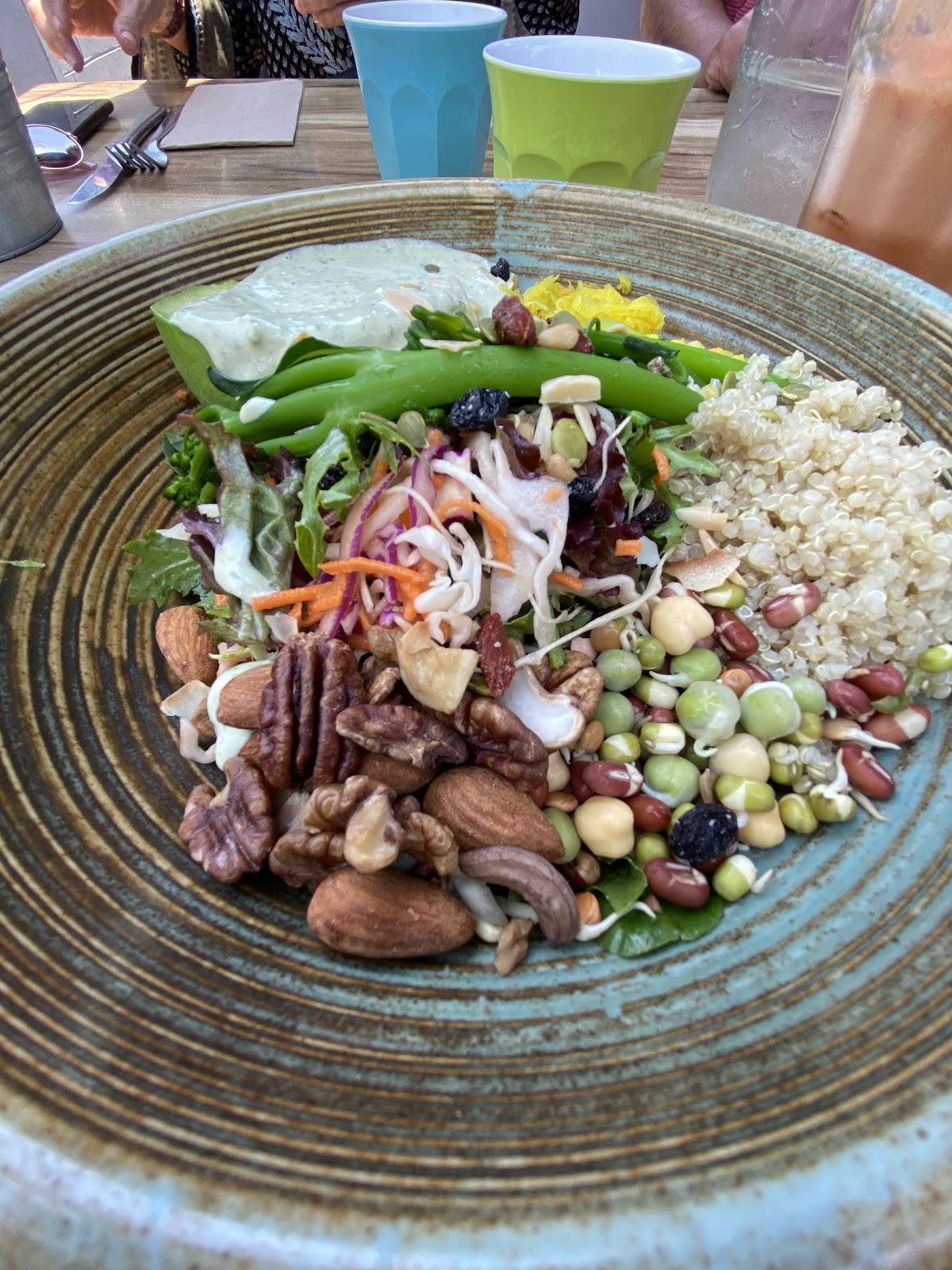 Nourished Wholefood Cafe: food & drinks
