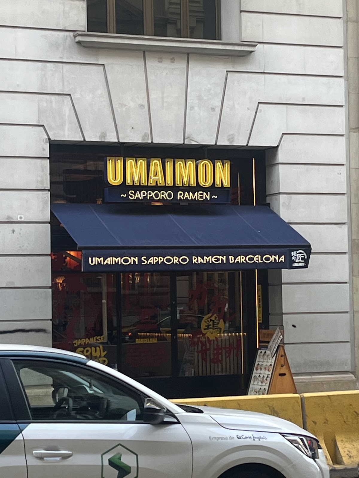 Umaimon Sapporo Ramen: the place