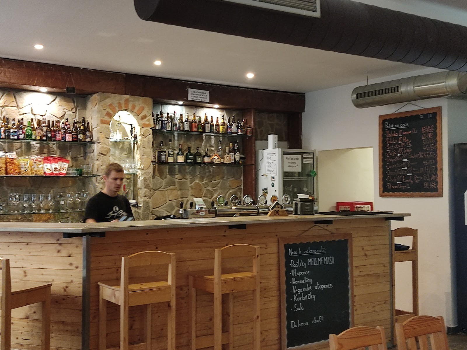 Pivní Jistota Bar: the place