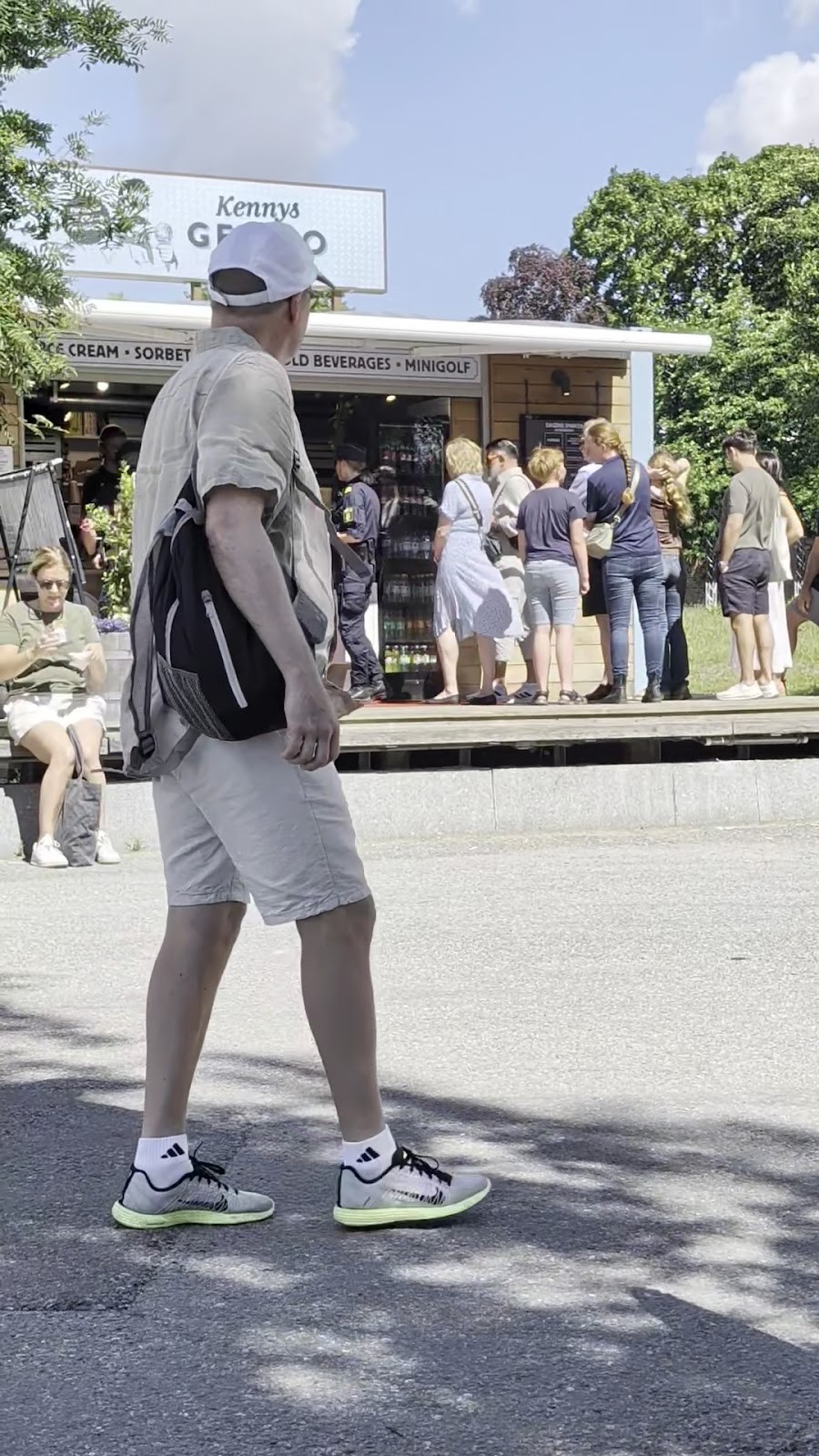 Kennys Gelato Djurgården: the place