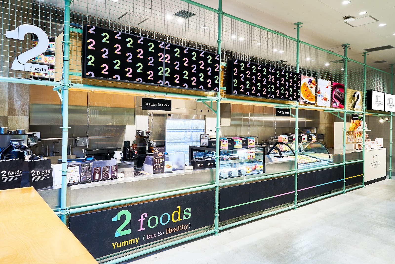 2foods Vegan restaurant Ginza: the place