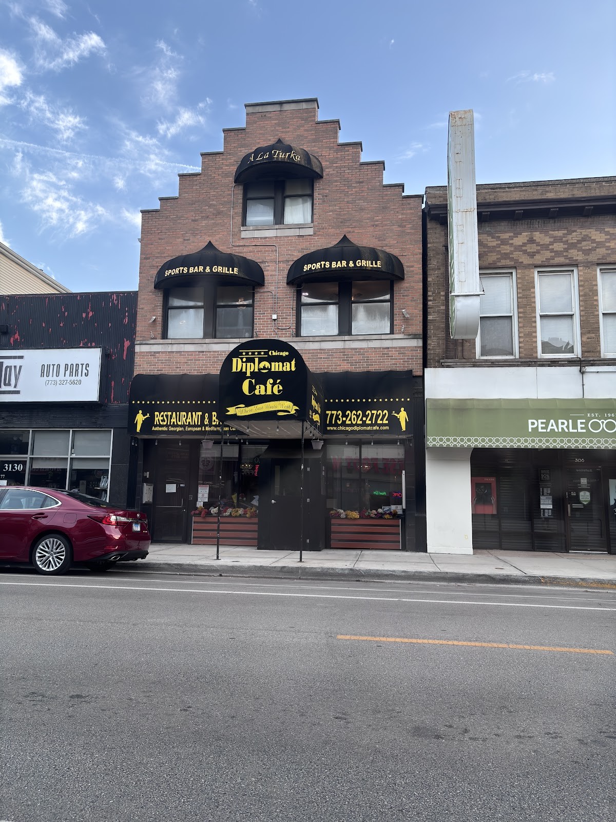 Chicago Diplomat Cafe: the place