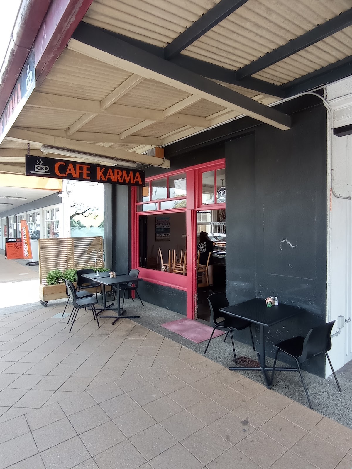 Cafe Karma: the place