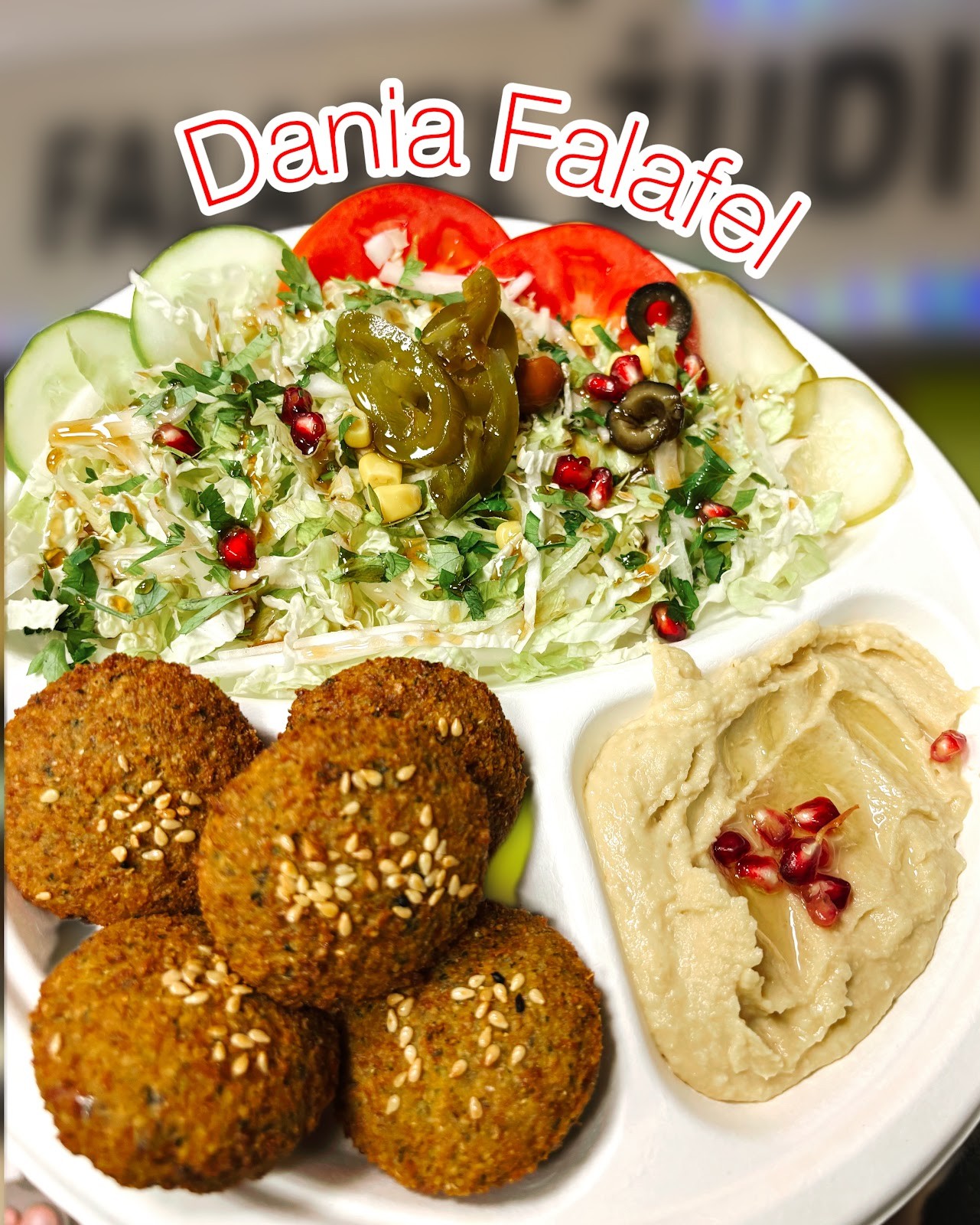 Falafel Żudi: food & drinks
