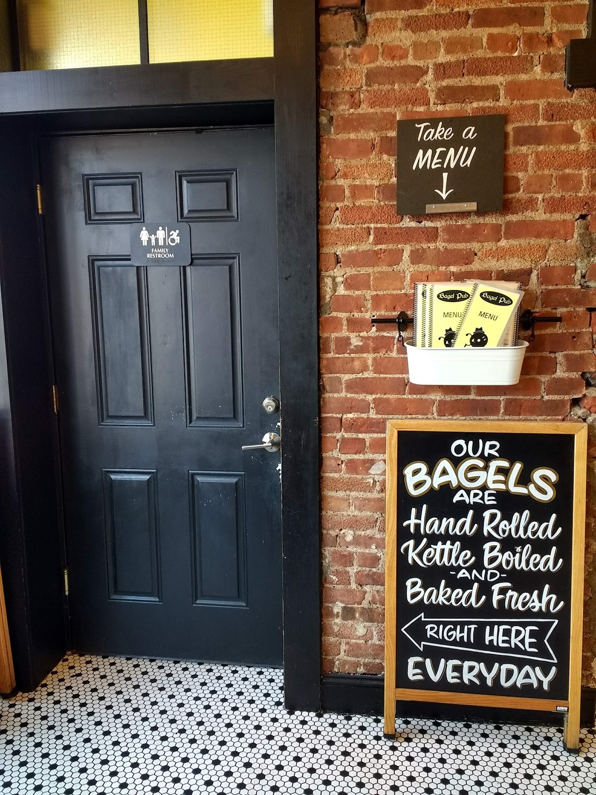 Bagel Pub: the place