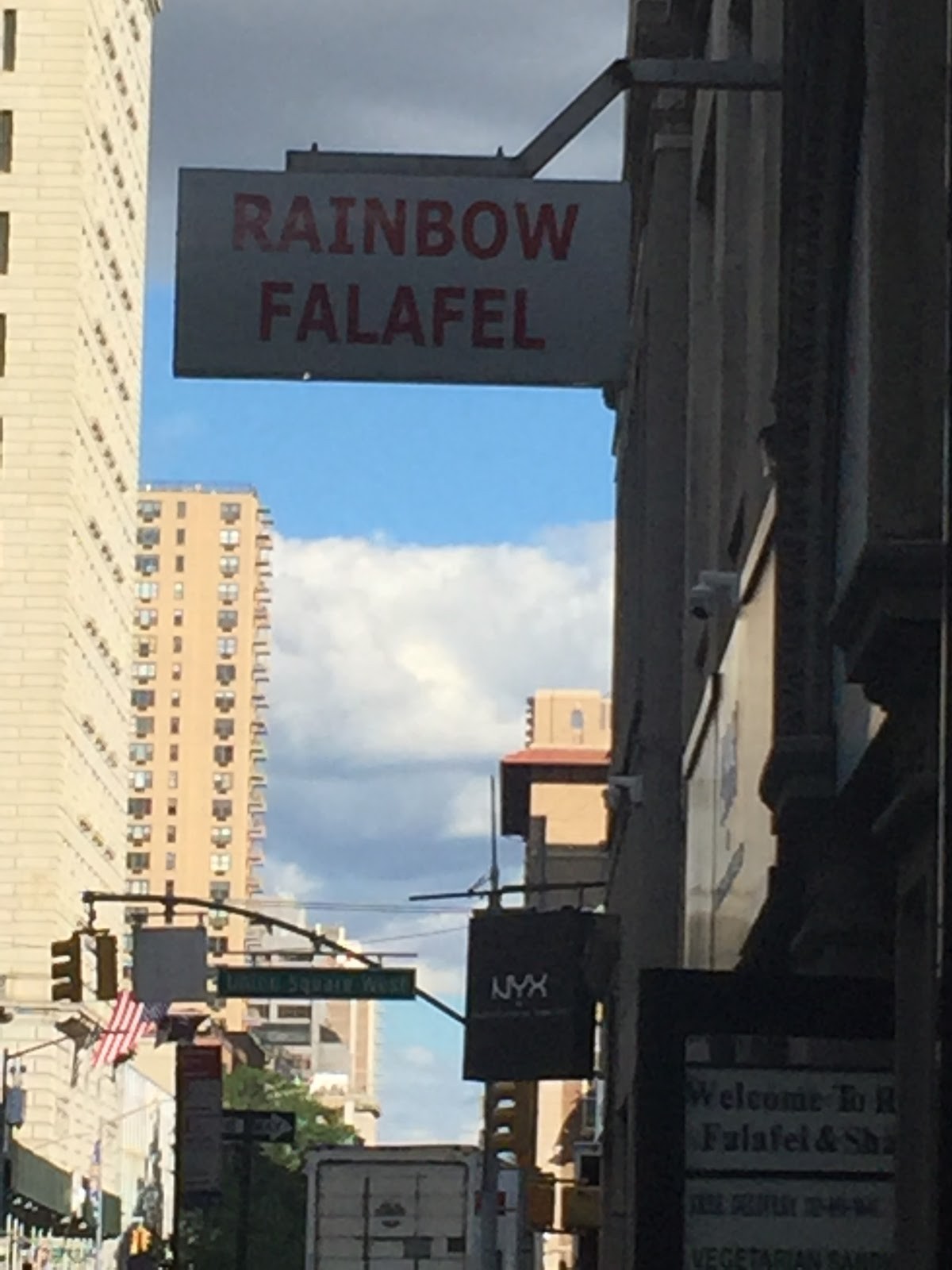 Rainbow Falafel: the place