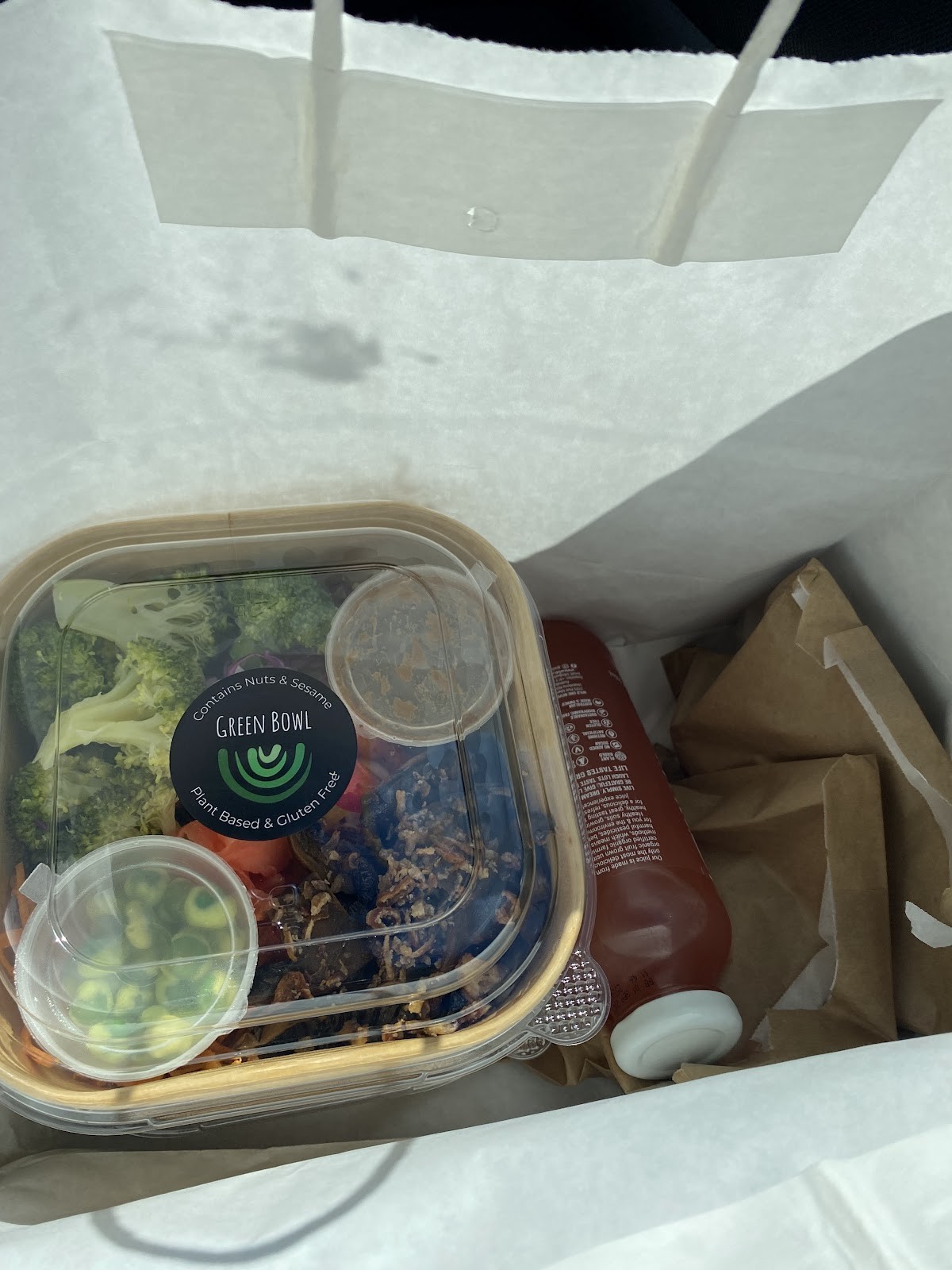Green Bowl: food & drinks