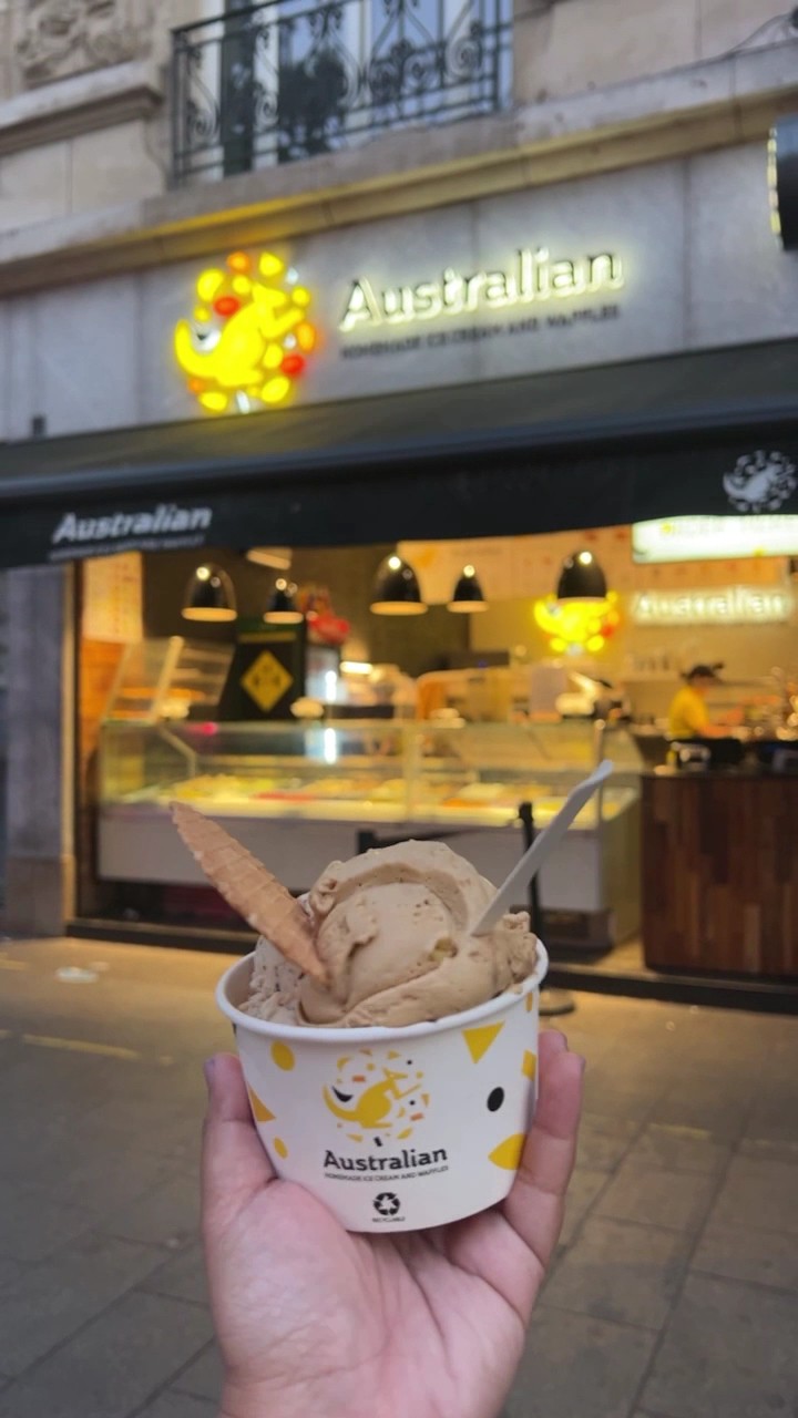Australian - Homemade Ice Cream & Waffles: food & drinks