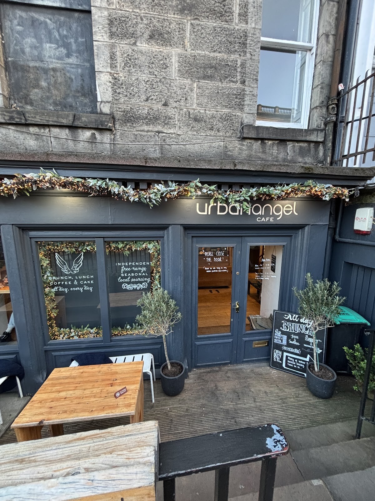 Urban Angel cafe: the place