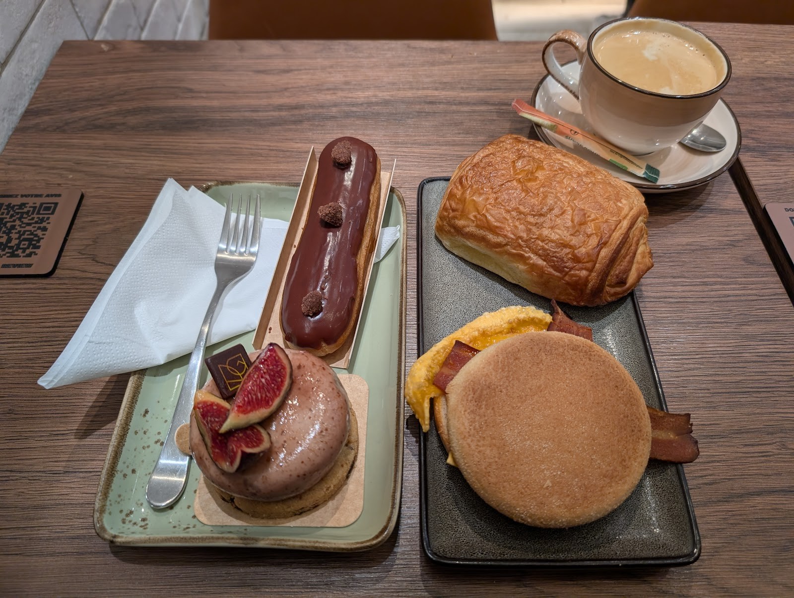 VG Pâtisserie: food & drinks