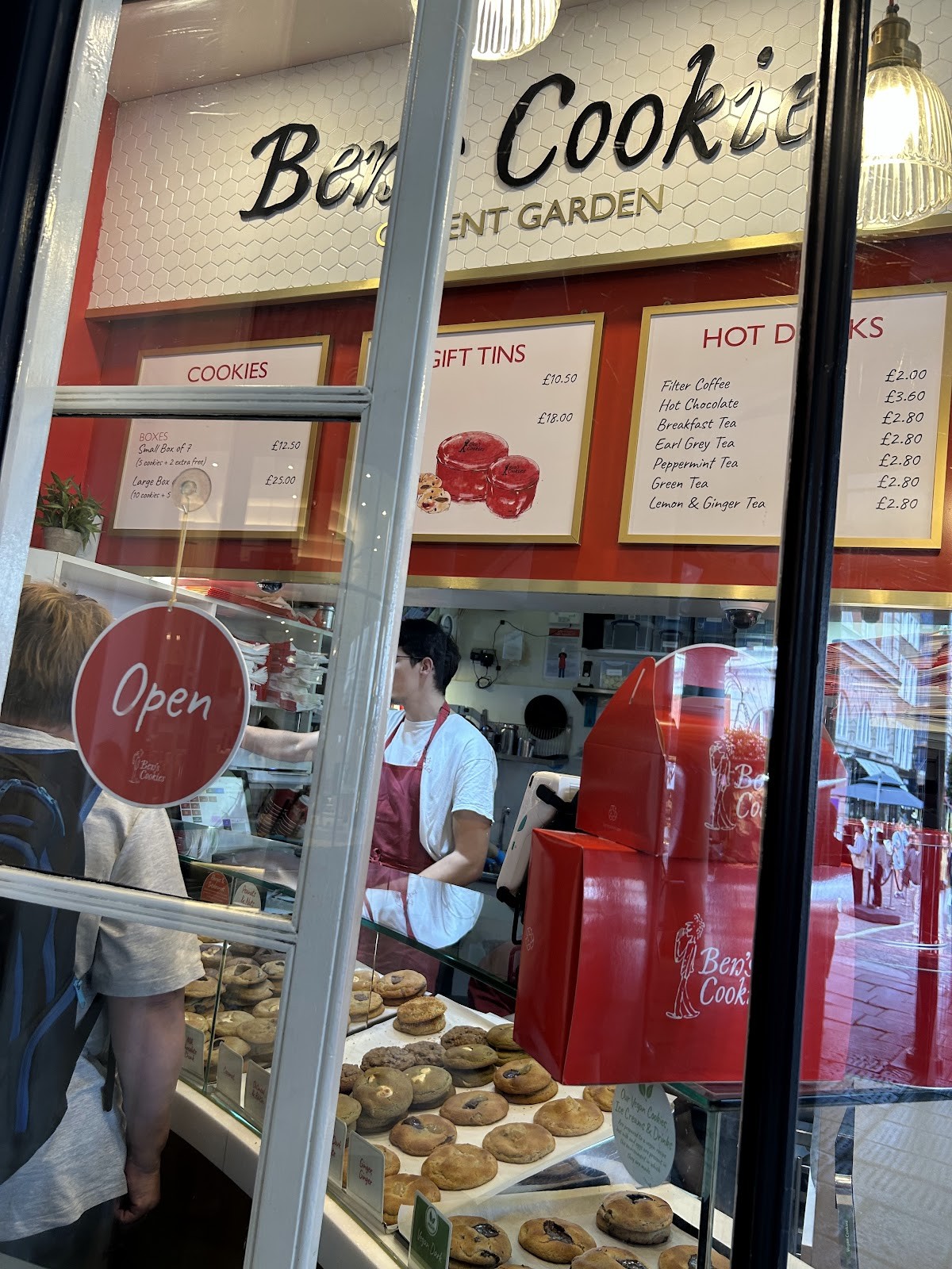 Ben's Cookies: the place