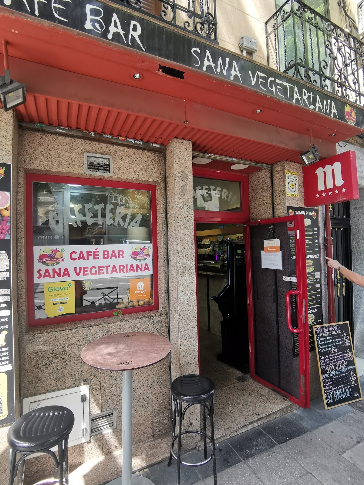 Sana vegetariana: the place
