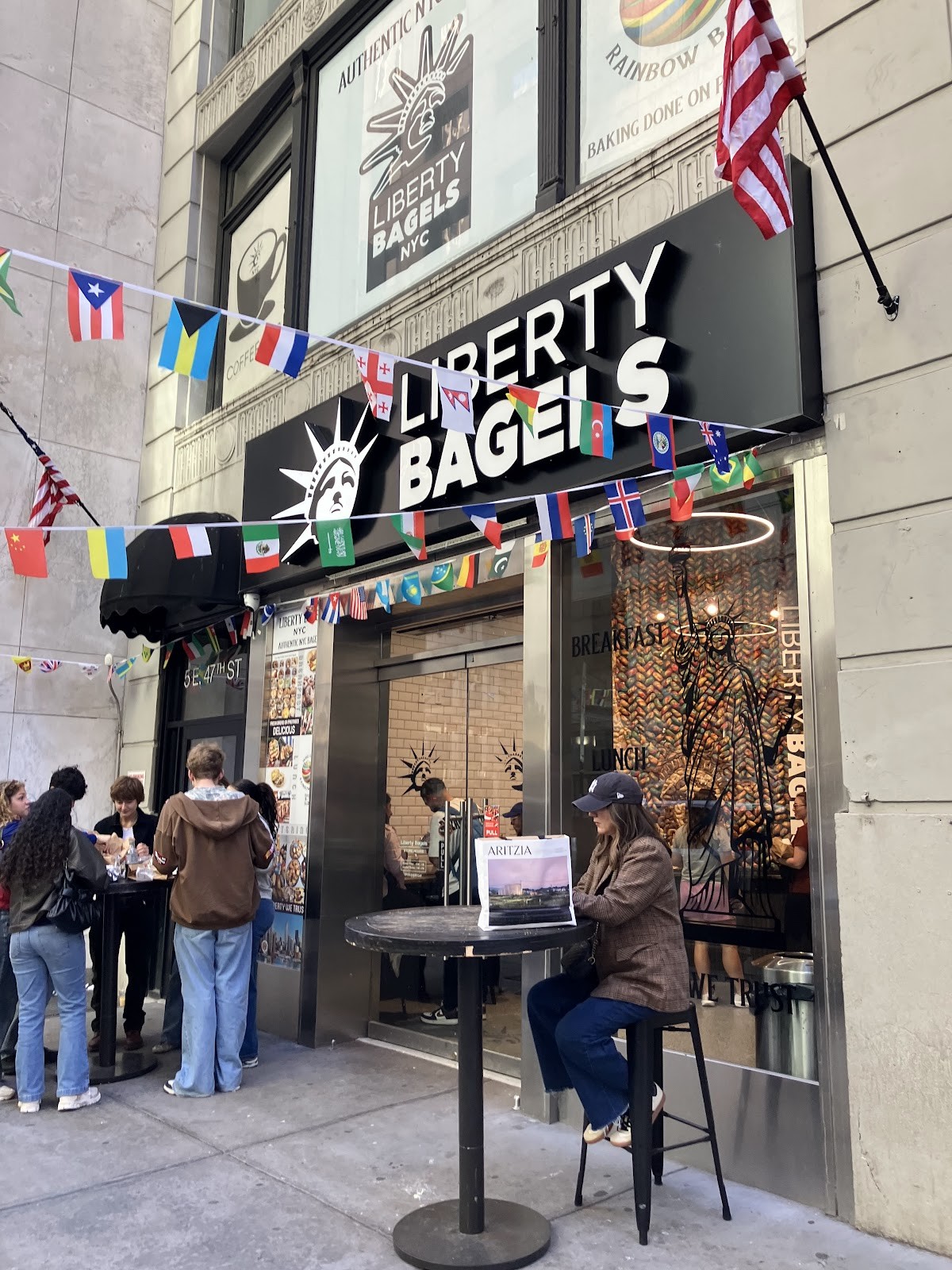 Liberty Bagels Grand Central: the place