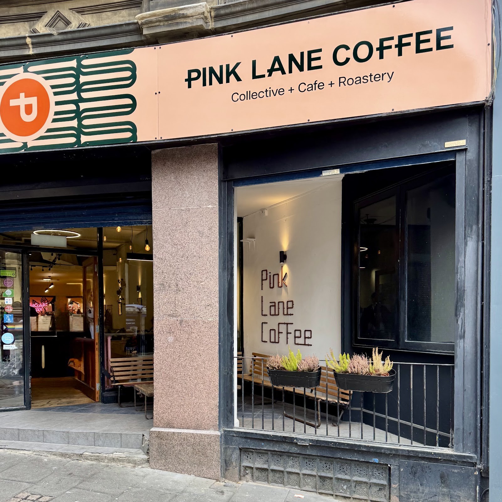Pink Lane Coffee: the place