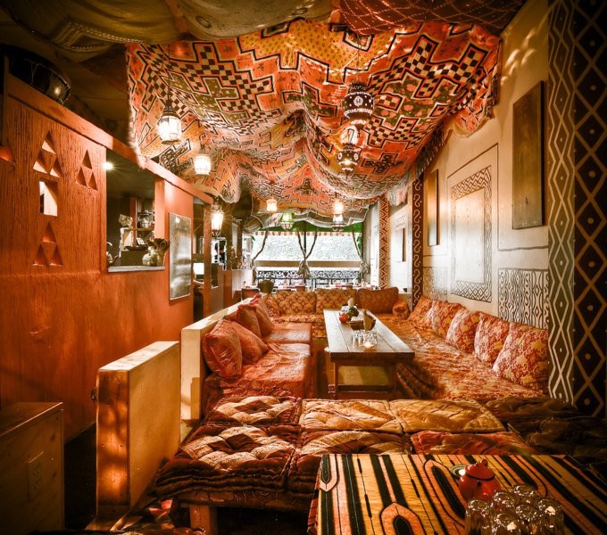 La Khaïma Cuisine Nomade: the place