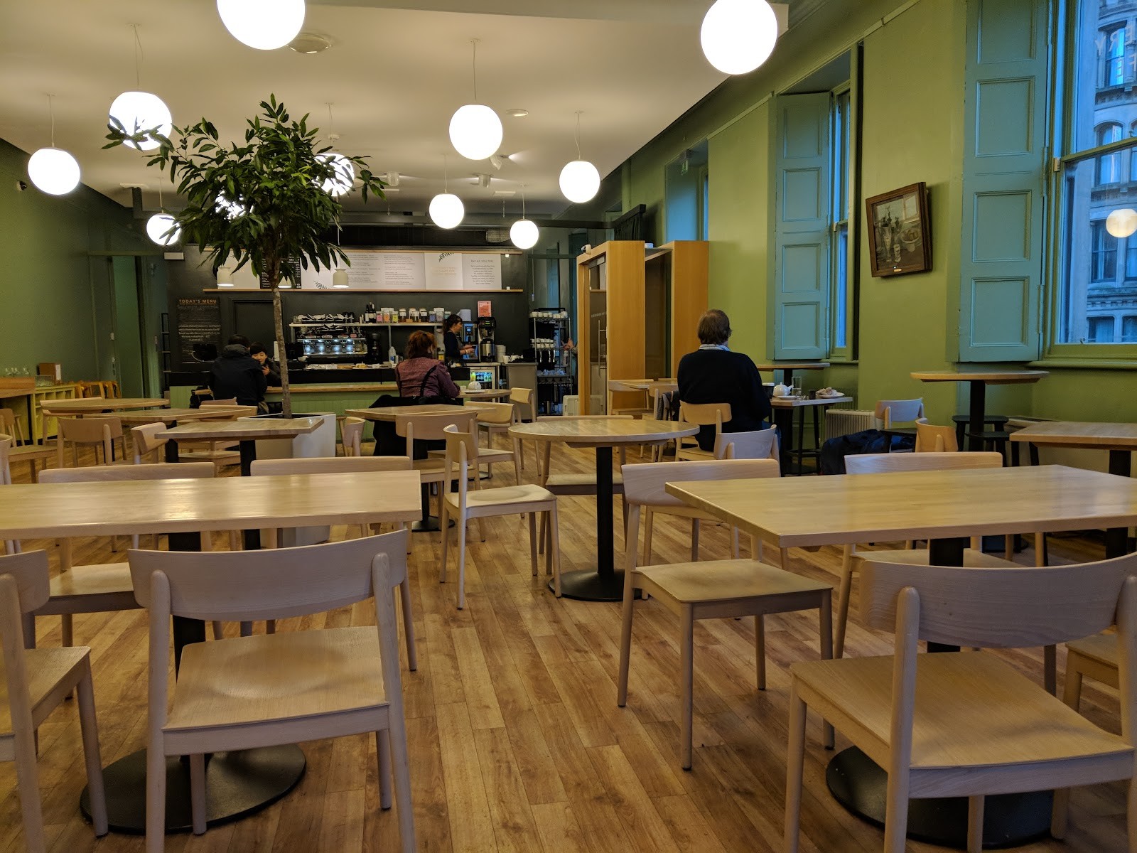 The Whitworth Cafe: the place