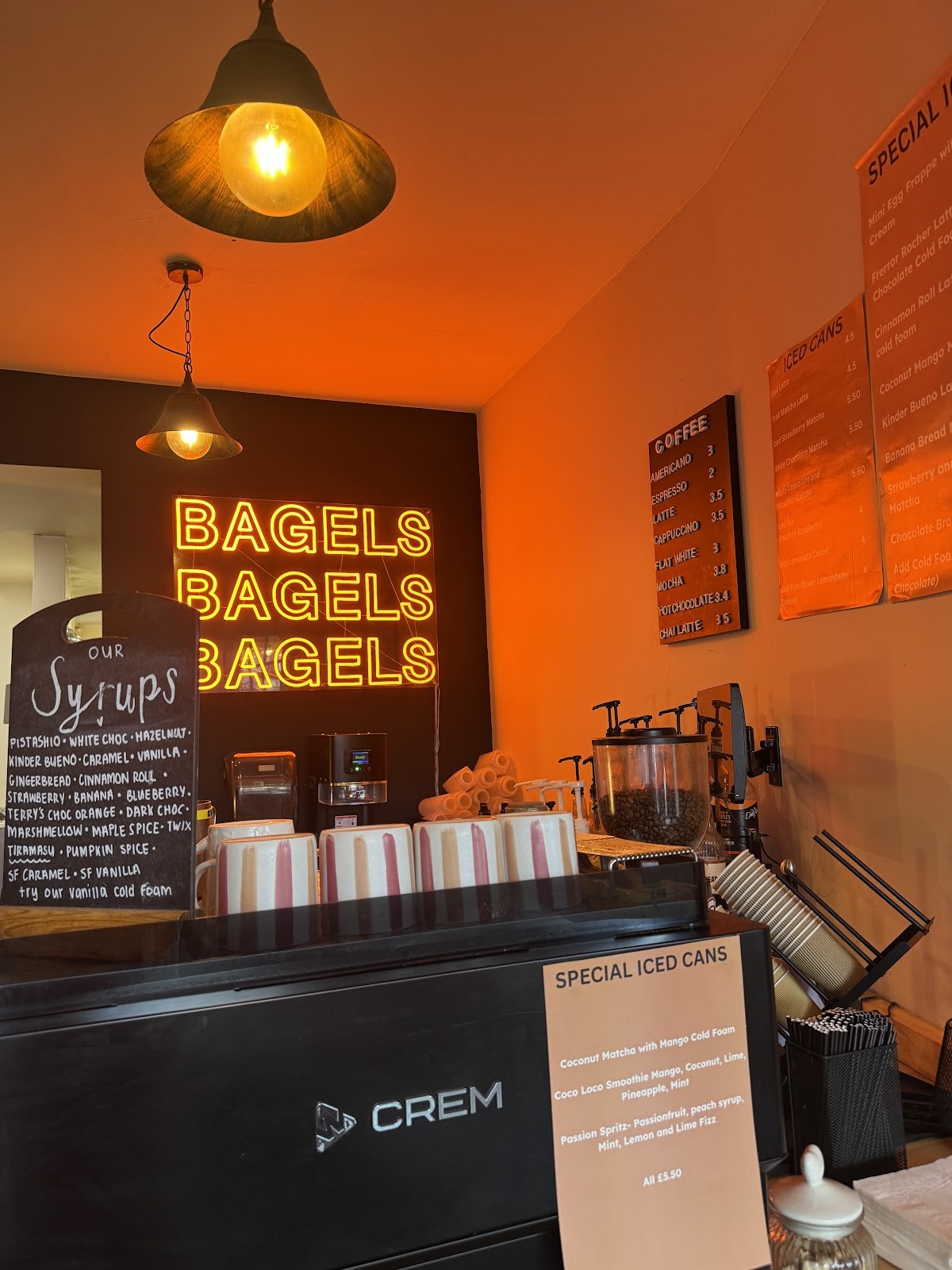 Bagels Inc.: the place