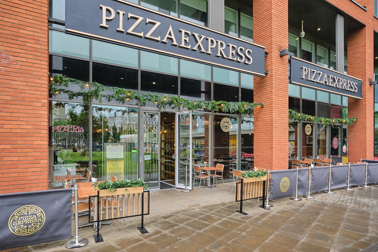Pizza Express - Picadilly Gardens: the place