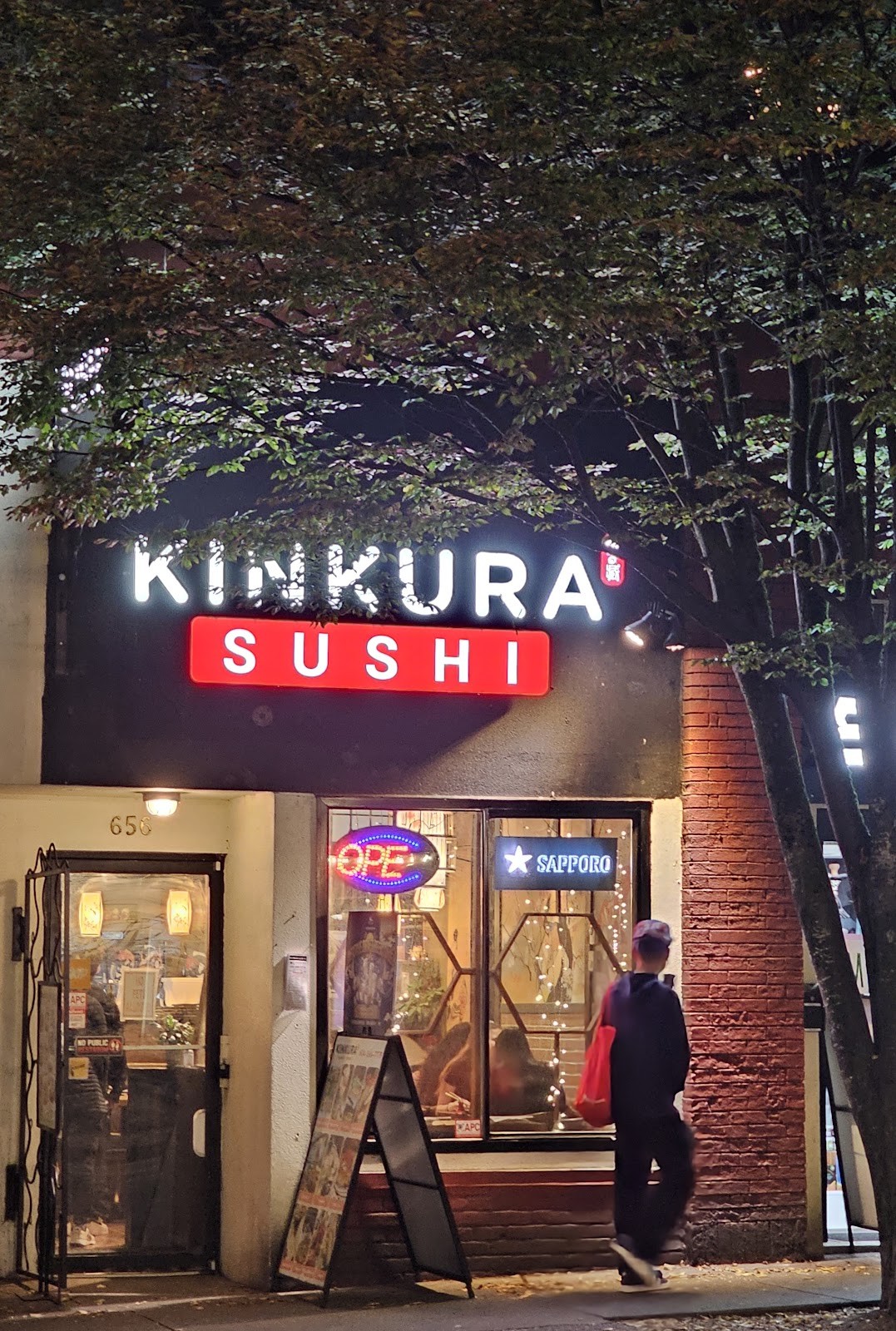 Kinkura Sushi + Sake: the place