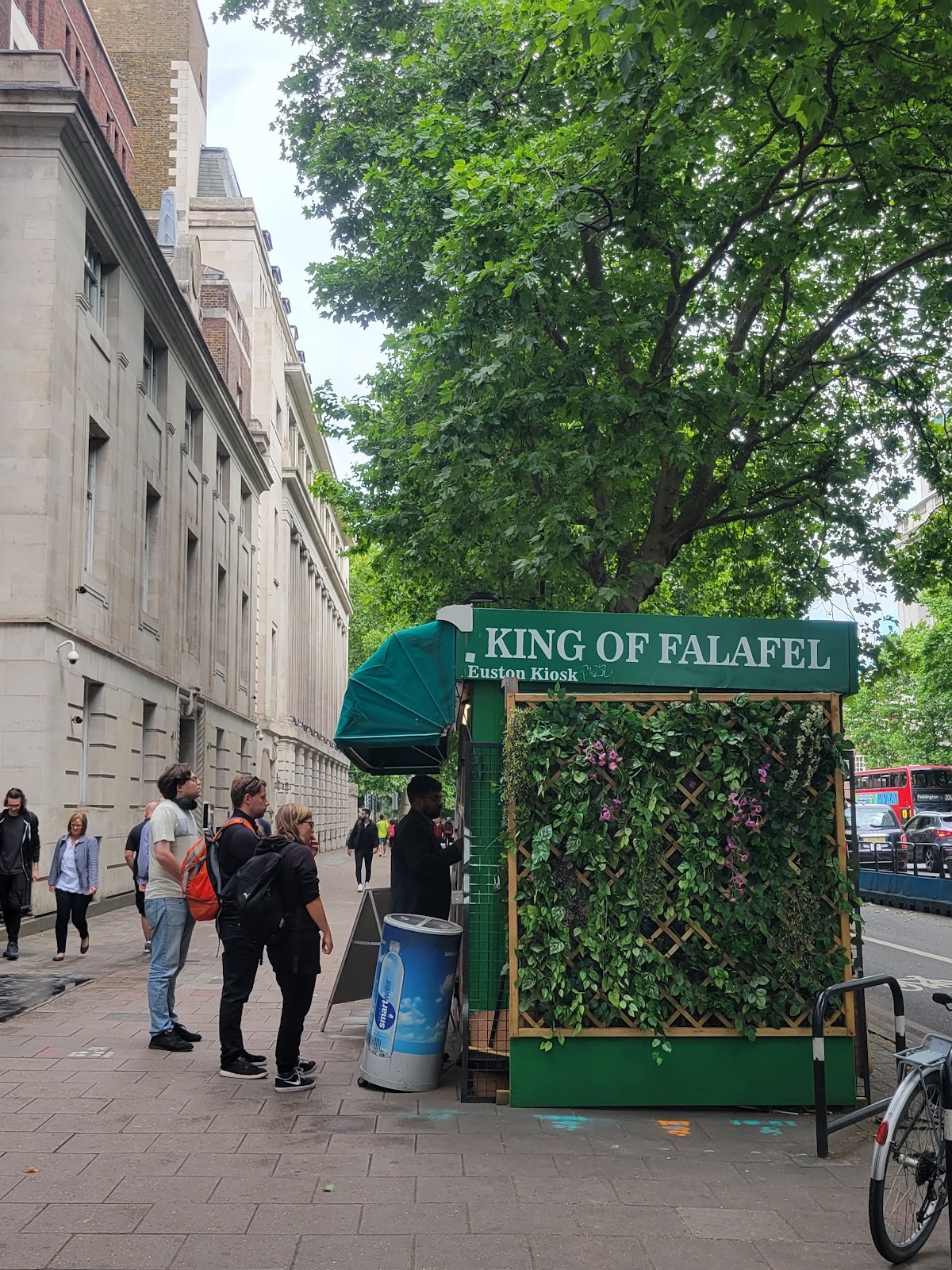 King of Falafel Kiosk: the place