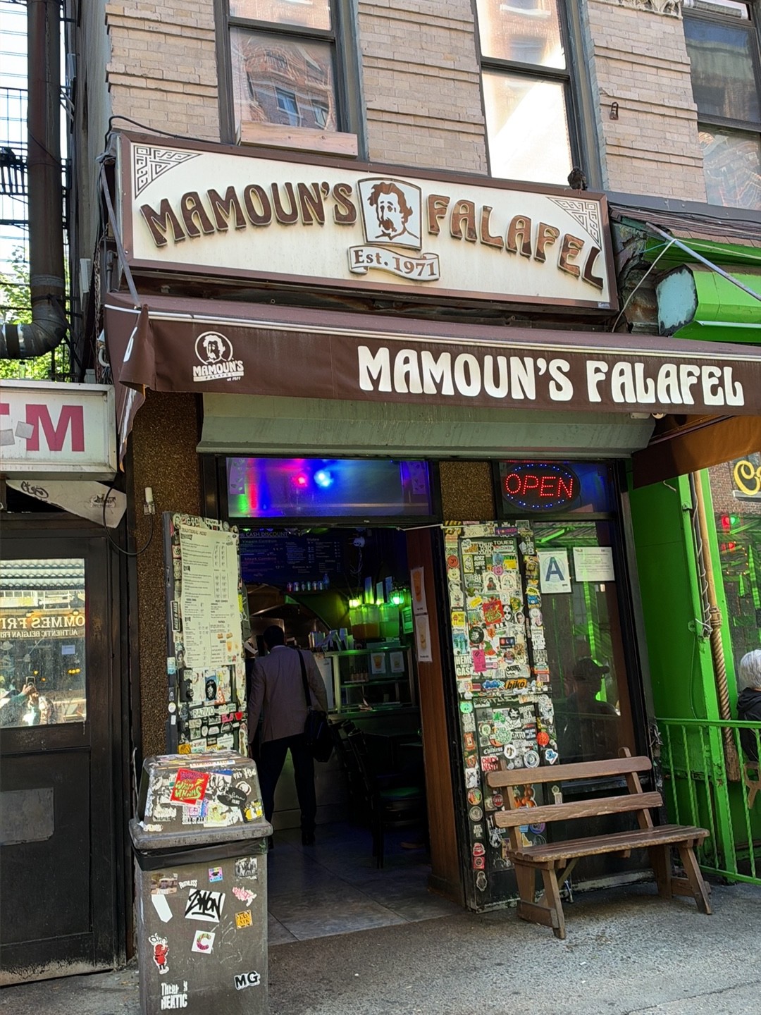 Mamoun's Falafel: the place