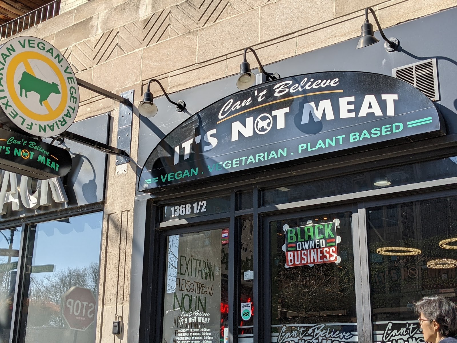Can't believe it's not meat: the place