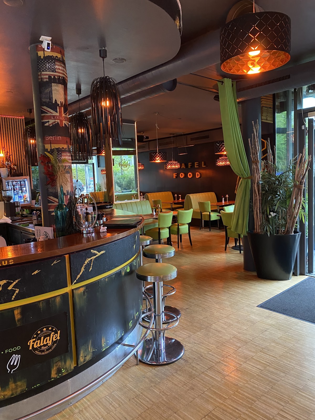 Falafel Haus: the place