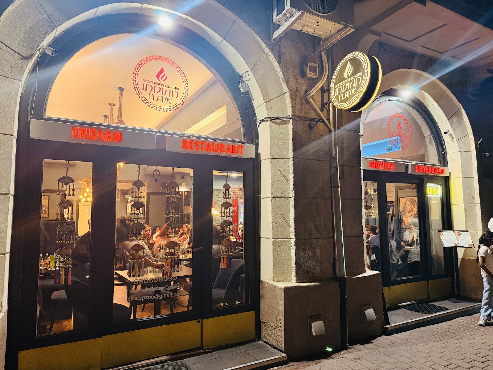 Indian Flame Wielopole (Authentic indian Restaurant krakow).طعام حلال: the place
