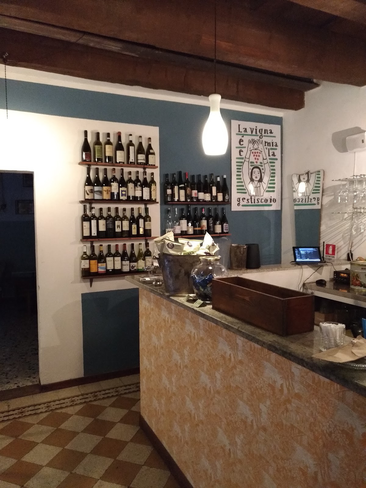 Tricheco Osteria: the place