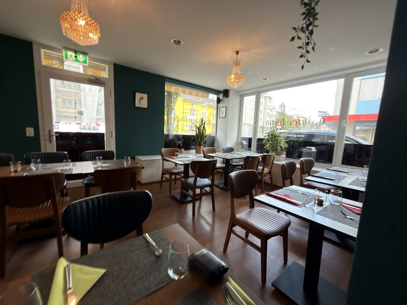 Restaurant GoldenIndia Zurich: the place