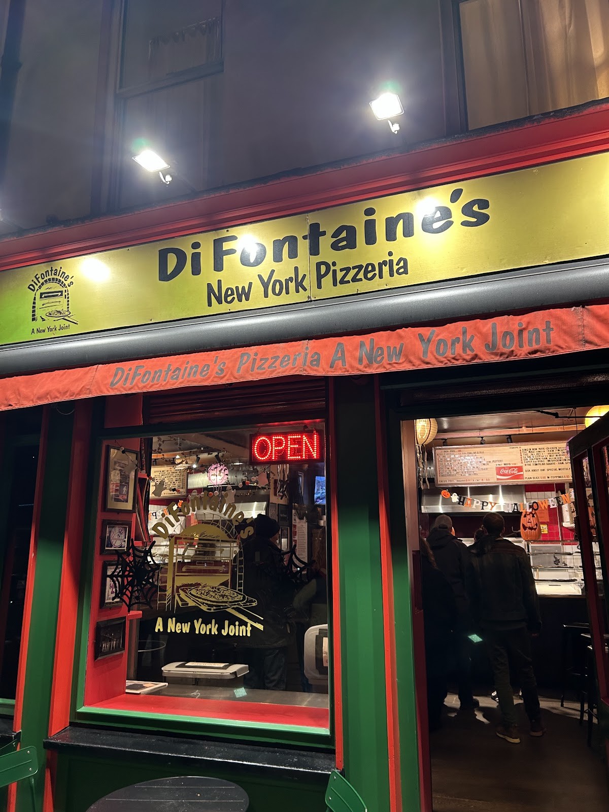 DiFontaine's Pizzeria: the place