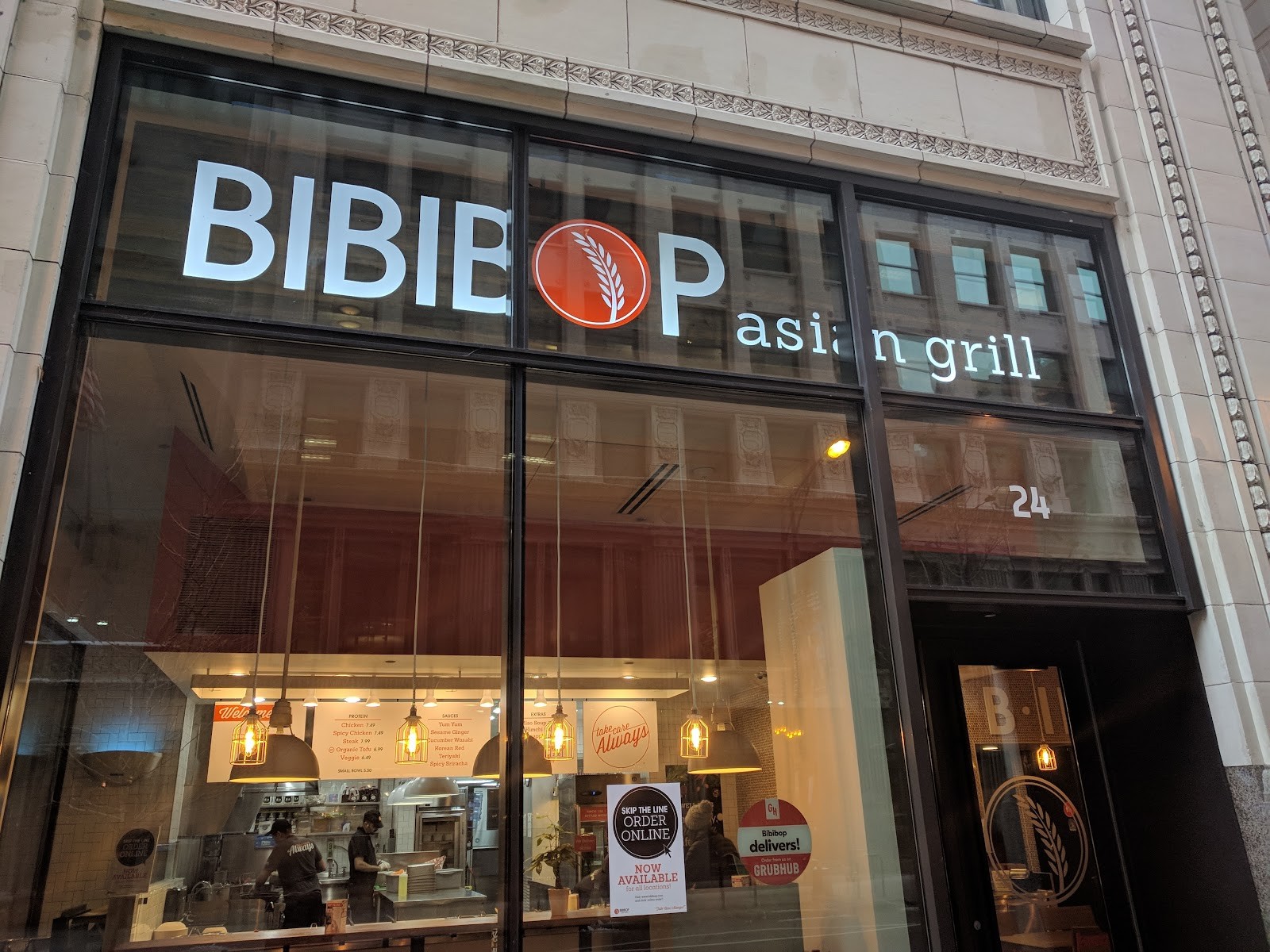 BIBIBOP Asian Grill: the place