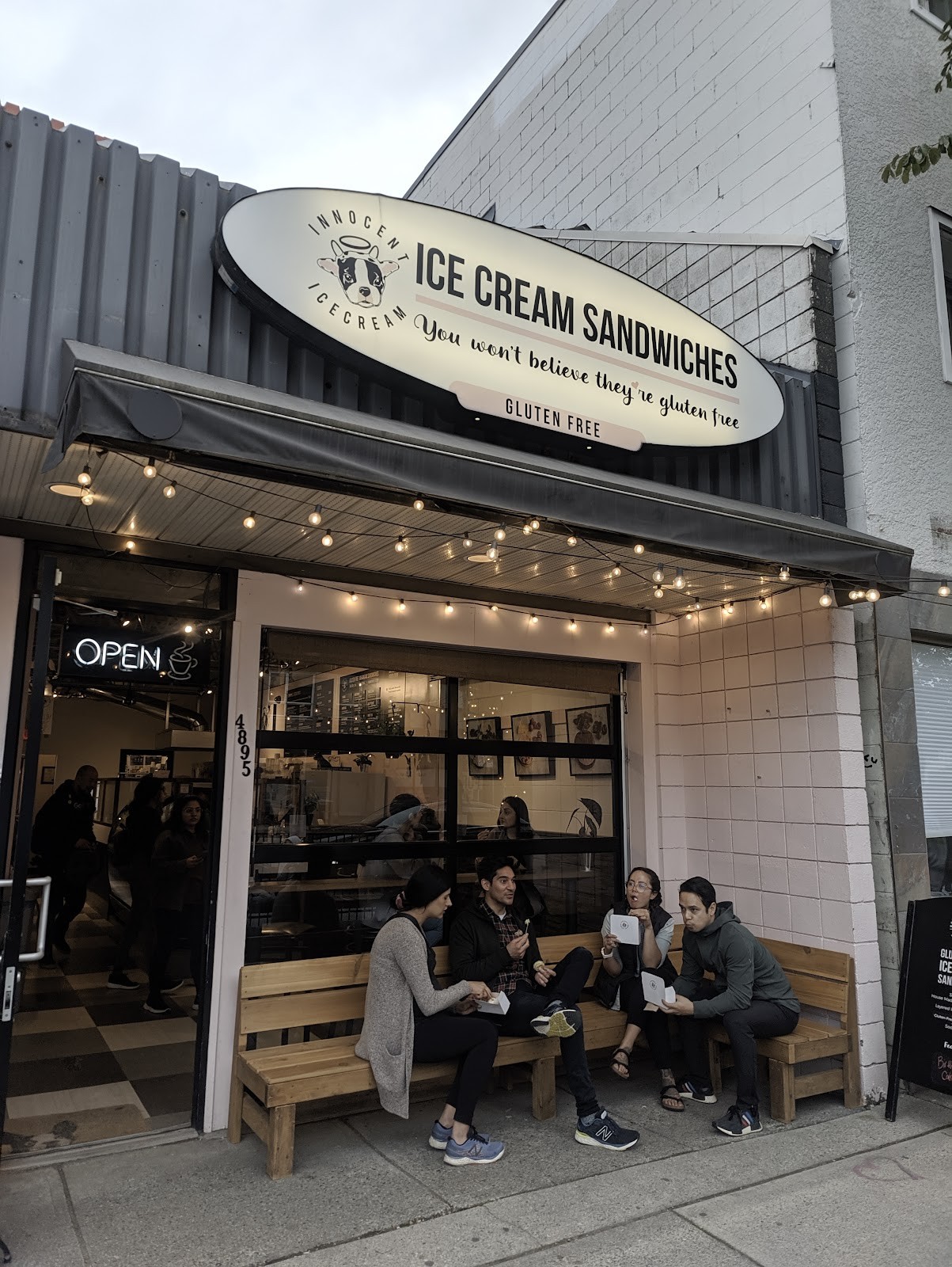 Innocent Ice Cream Parlour: the place