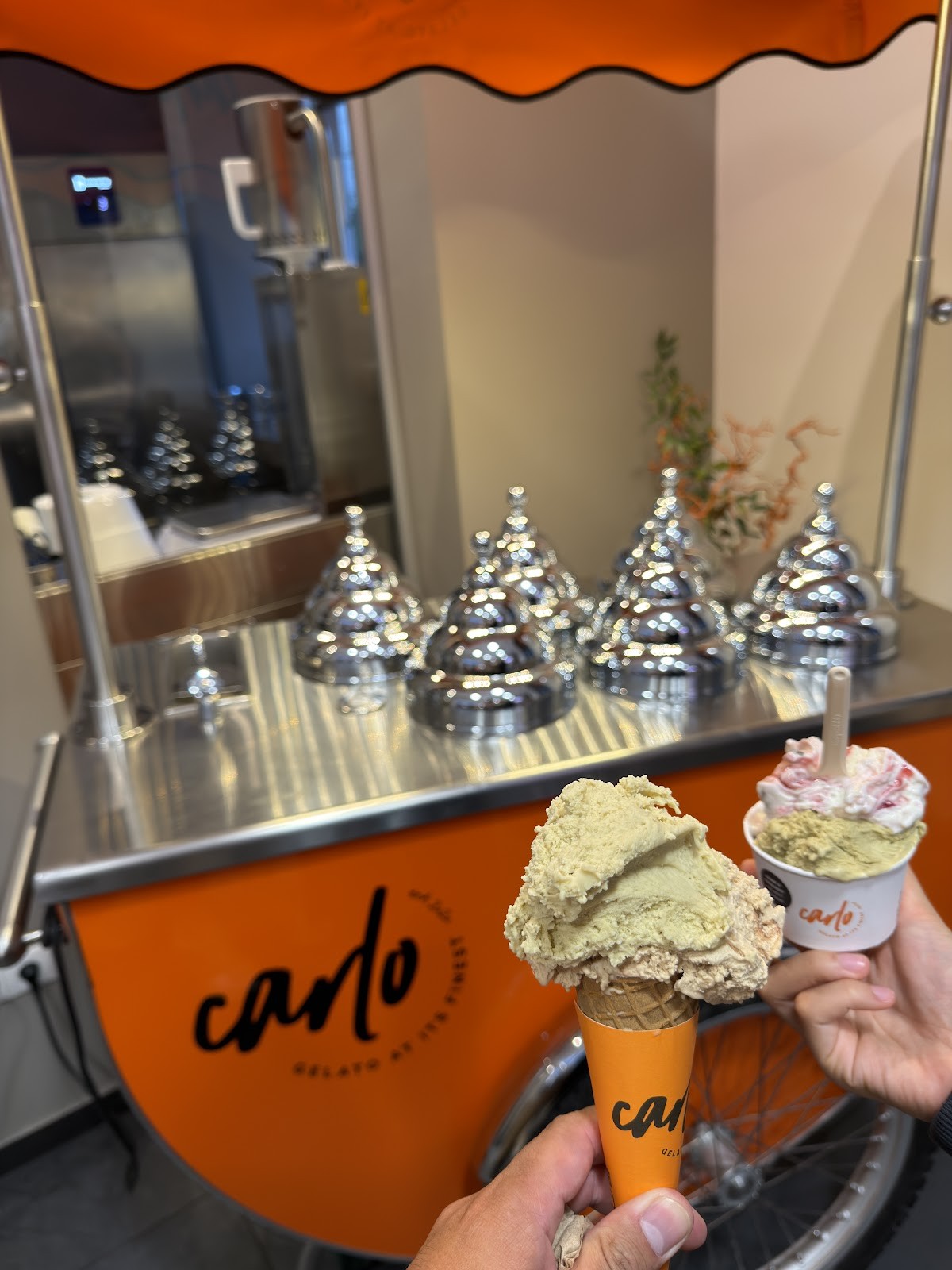Gelato Carlo Josefstadt: food & drinks
