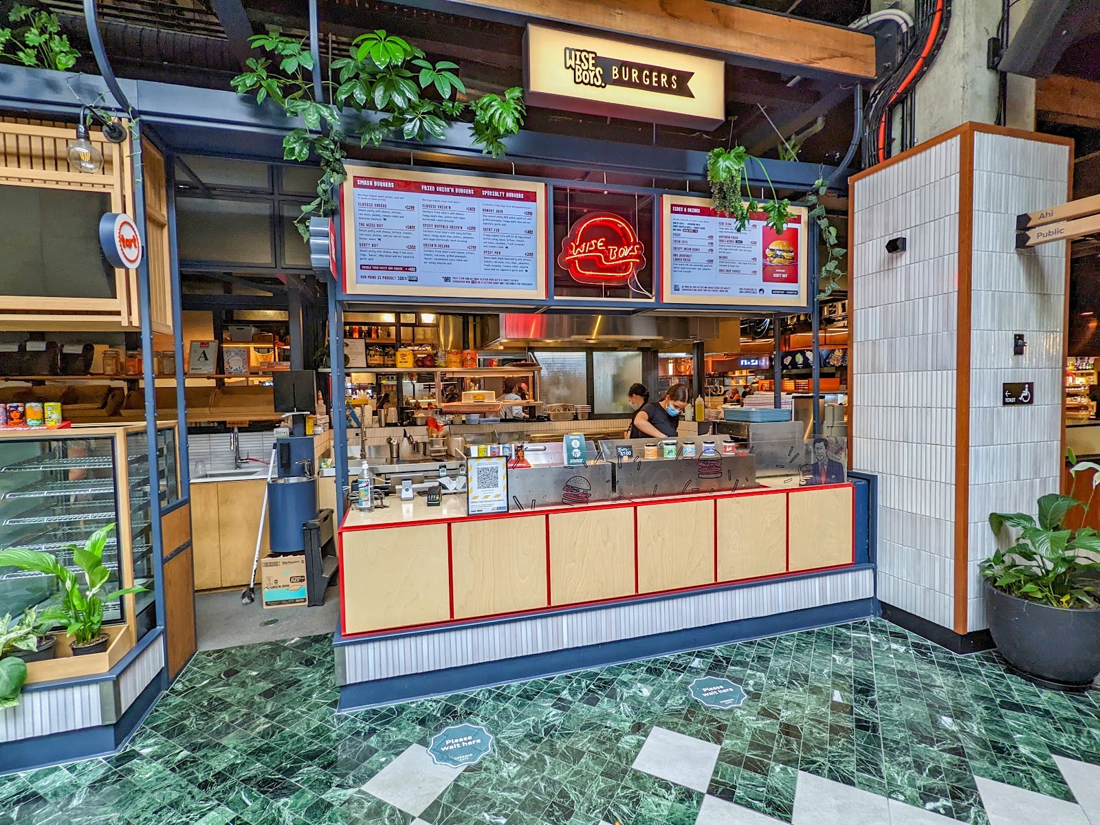 Wise Boys Burgers - Auckland CBD: the place