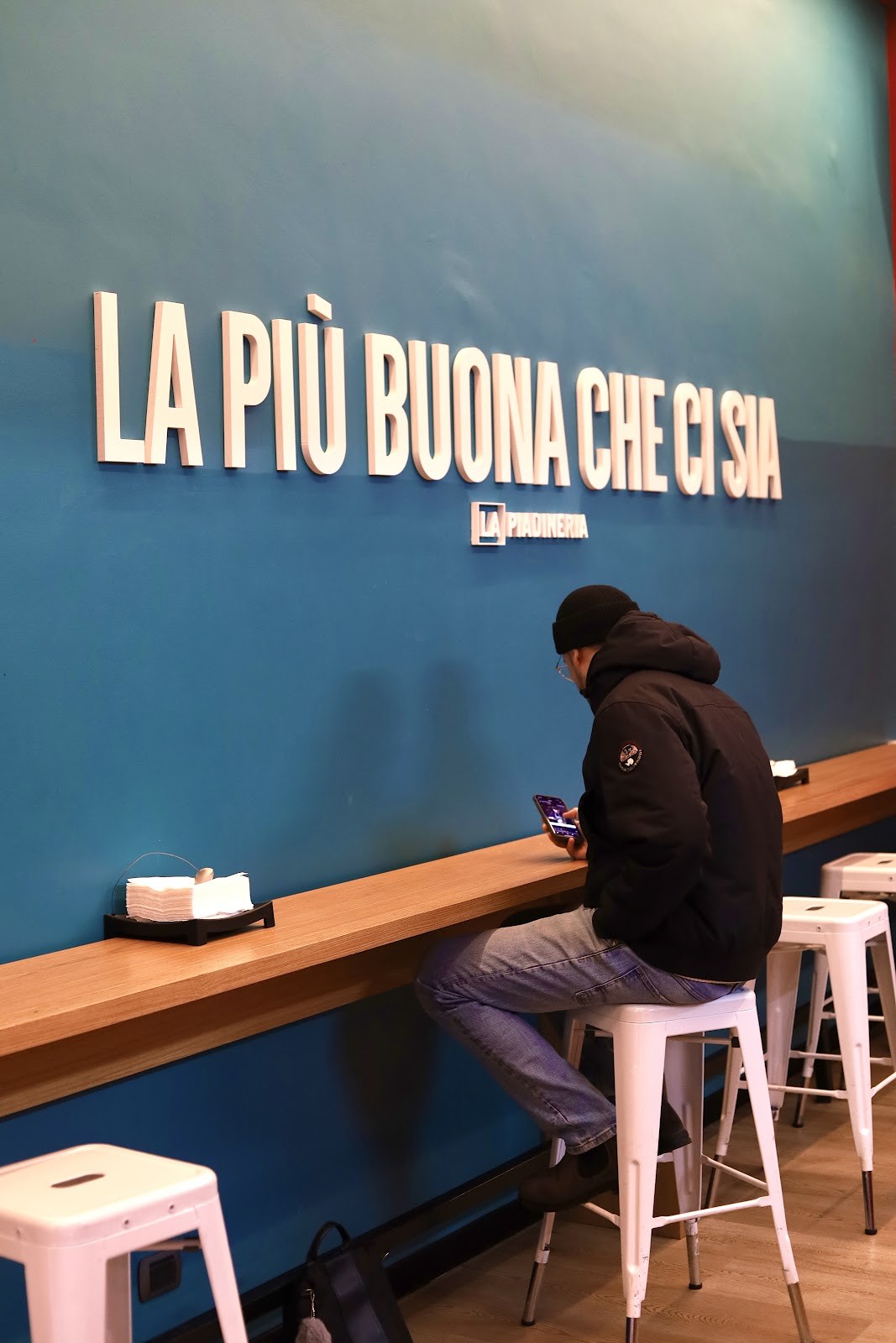 La Piadineria: the place