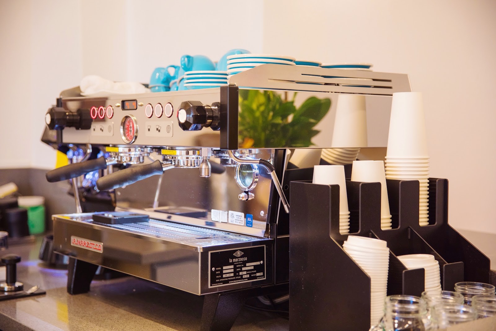 Blue House Café: the place