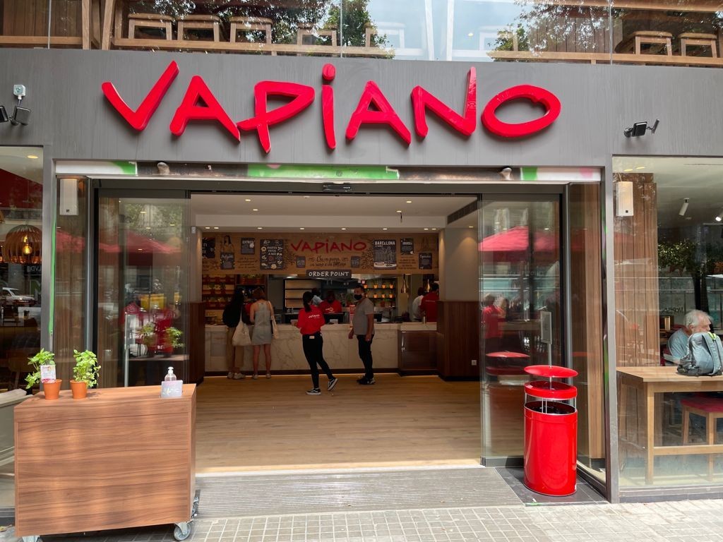 Vapiano Ramblas: the place