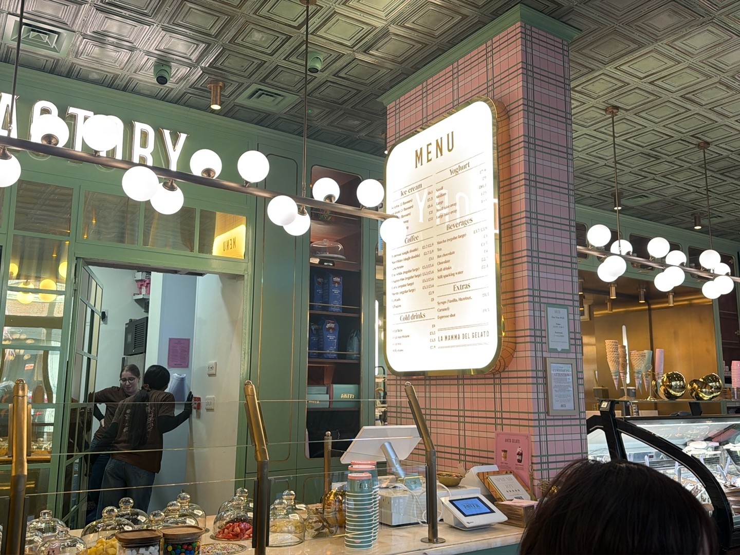 Anita Gelato London: the place