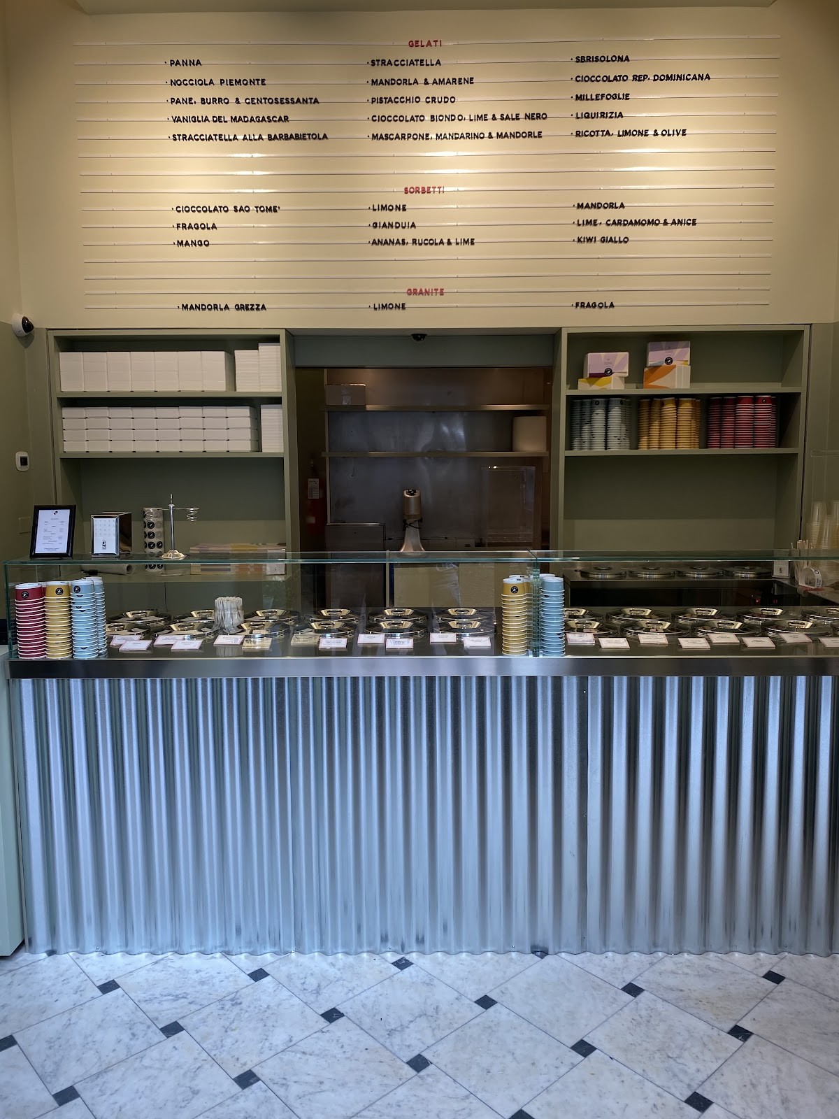 Pavé - Gelati&Granite: the place