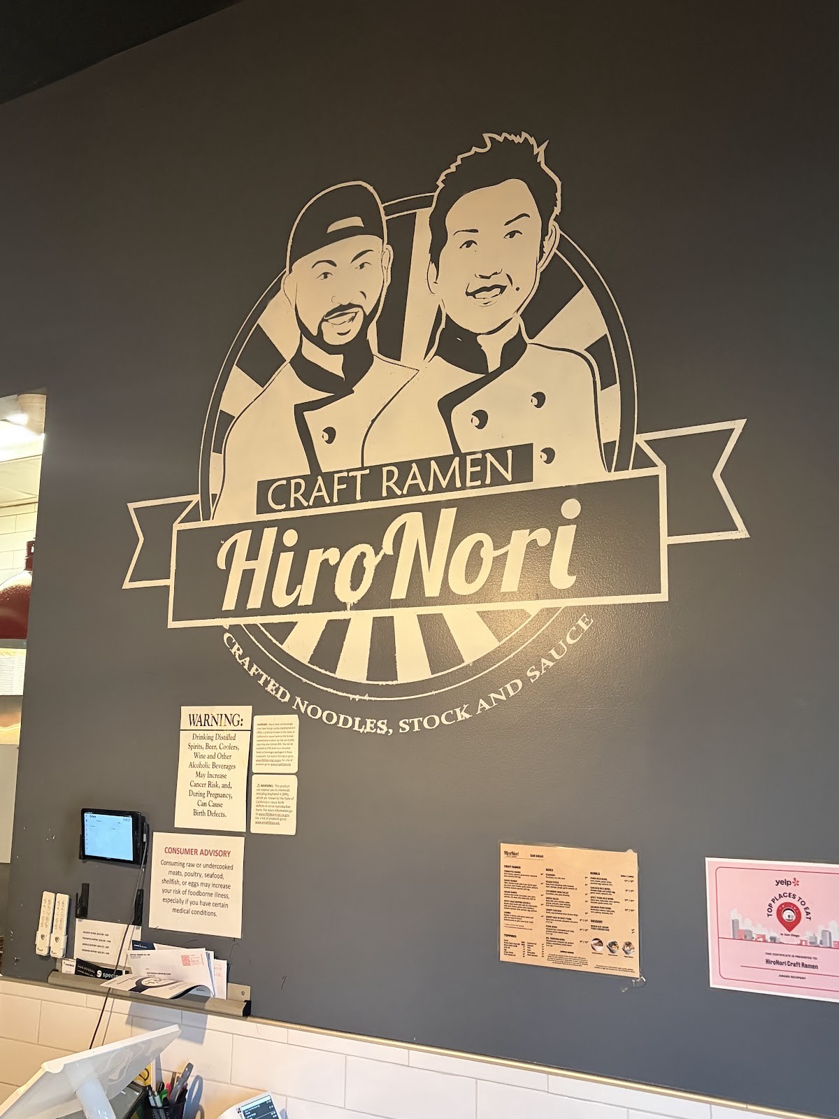 HiroNori Craft Ramen: the place