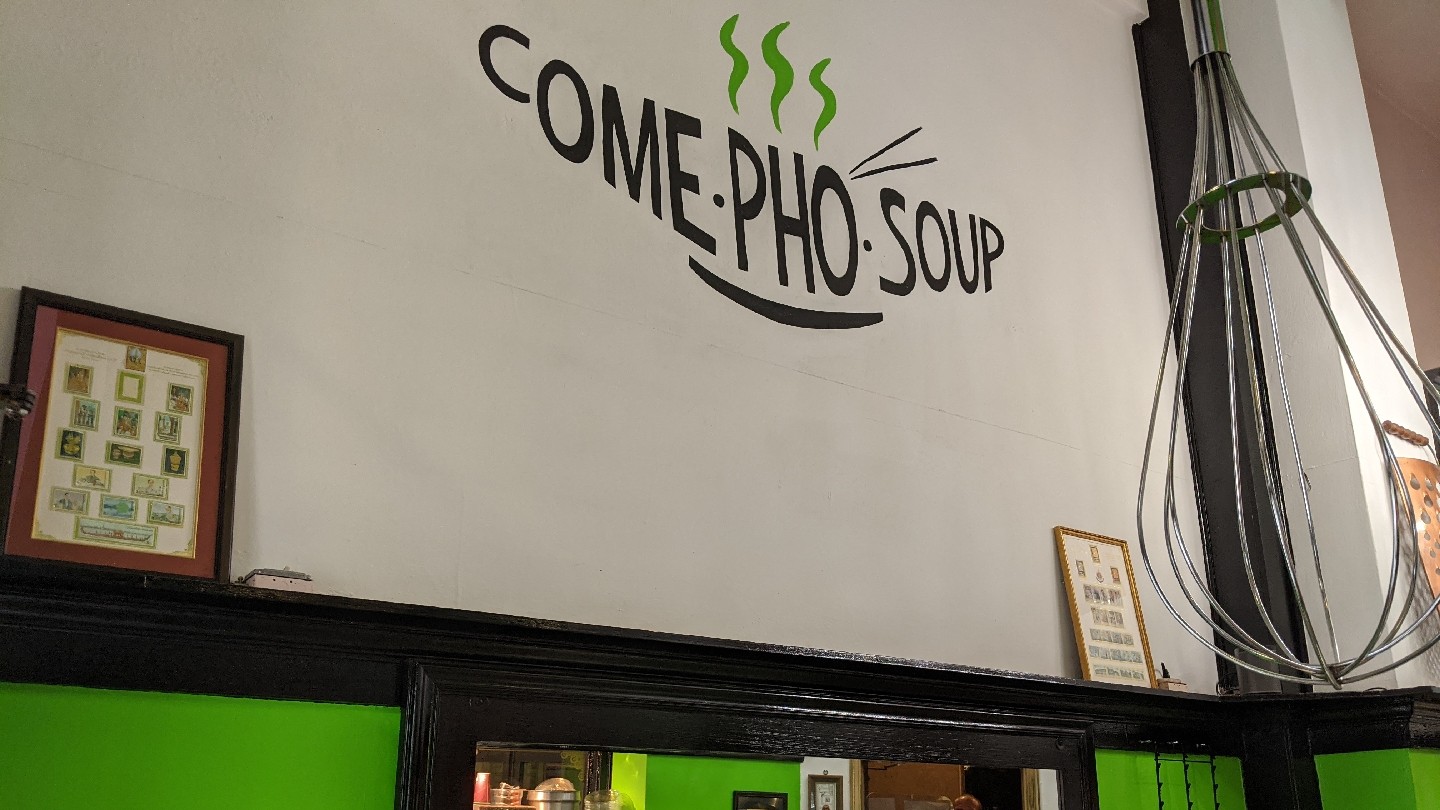 Come Pho Soup: the place