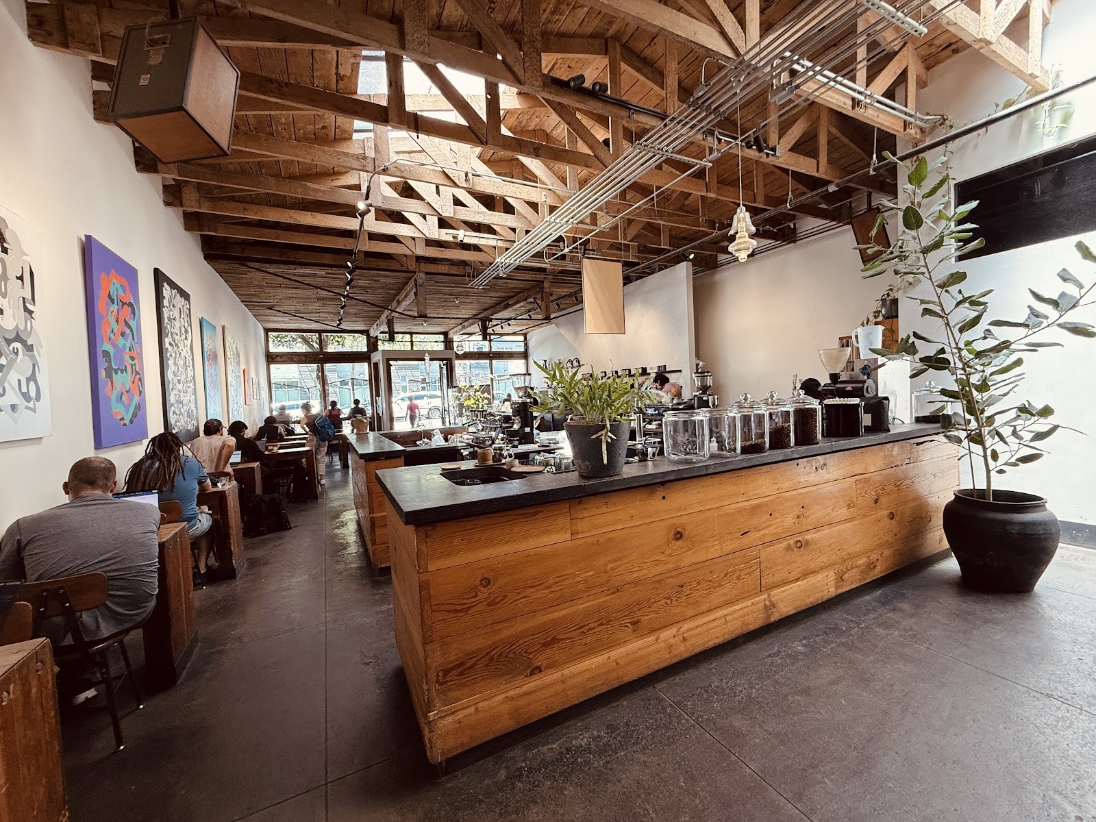 Four Barrel Coffee: the place